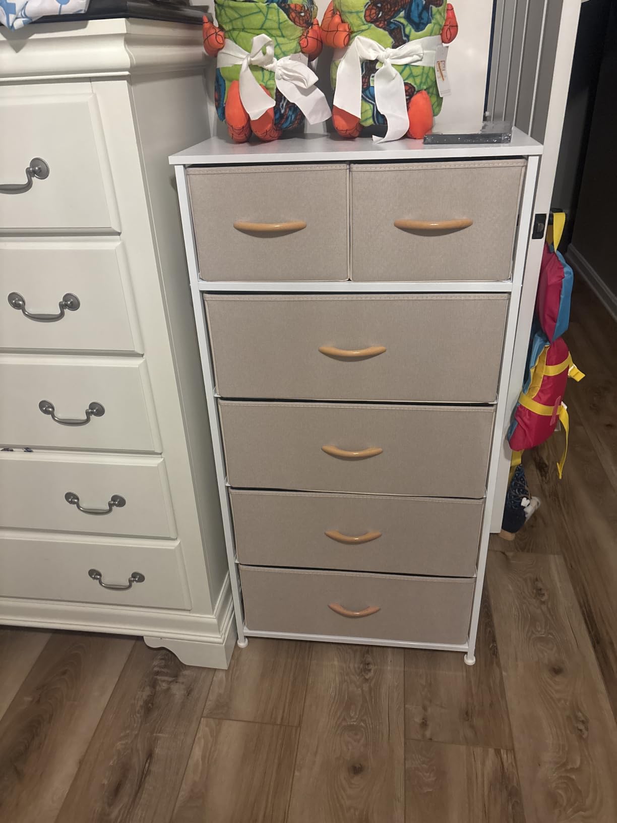 Tall Dresser for Bedroom, Fabric Storage Tower with 6 Drawers customer photo 2