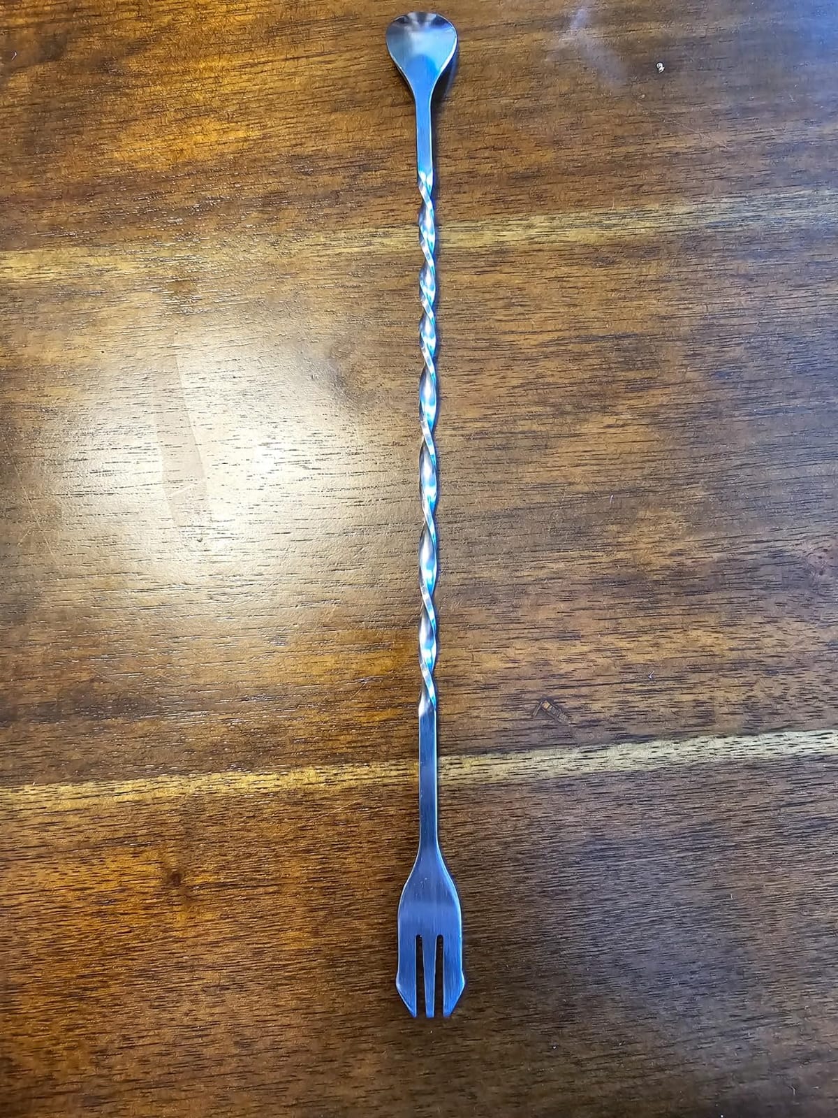 10 Inch Stainless Steel Muddler for Cocktail and 10 Inch Mixing Bar Spoon, 2 Pices Home Bar Tool Set customer photo 1
