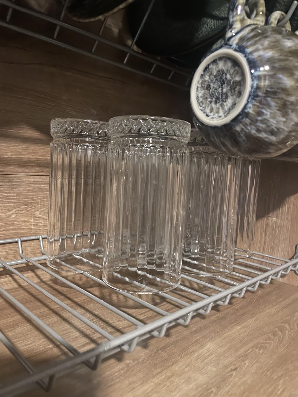 Highball Glasses Collins Tall Beverage Set of 6, 14 Ounce Cups Glassware for Drinks, Water, Beer, Soda customer photo 1