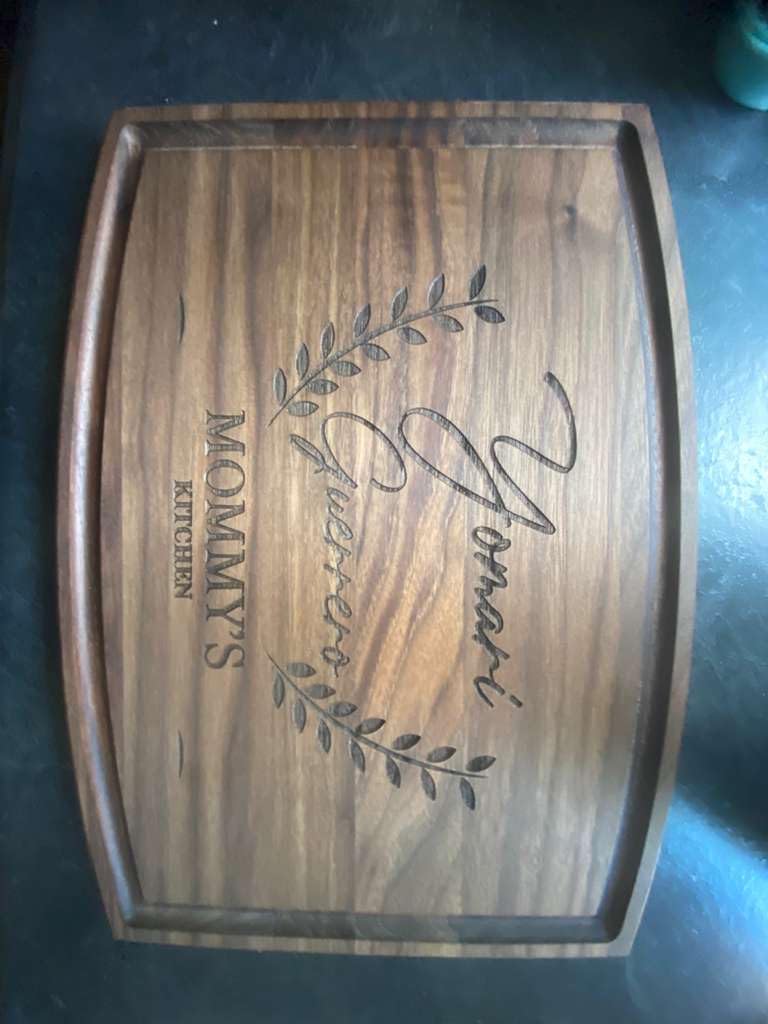 Tayfus Personalized Cutting Board, Custom Engraved Wood Charcuterie Board - Unique Gift Idea for Wedding, Engagement, Bridal Shower, Anniversary & Housewarming - For Couples, Parents & Family customer photo 1
