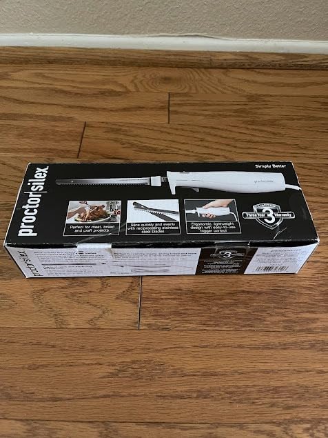Proctor Silex Easy Slice Electric Knife With Serrated Stainless Steel Blade customer photo 1