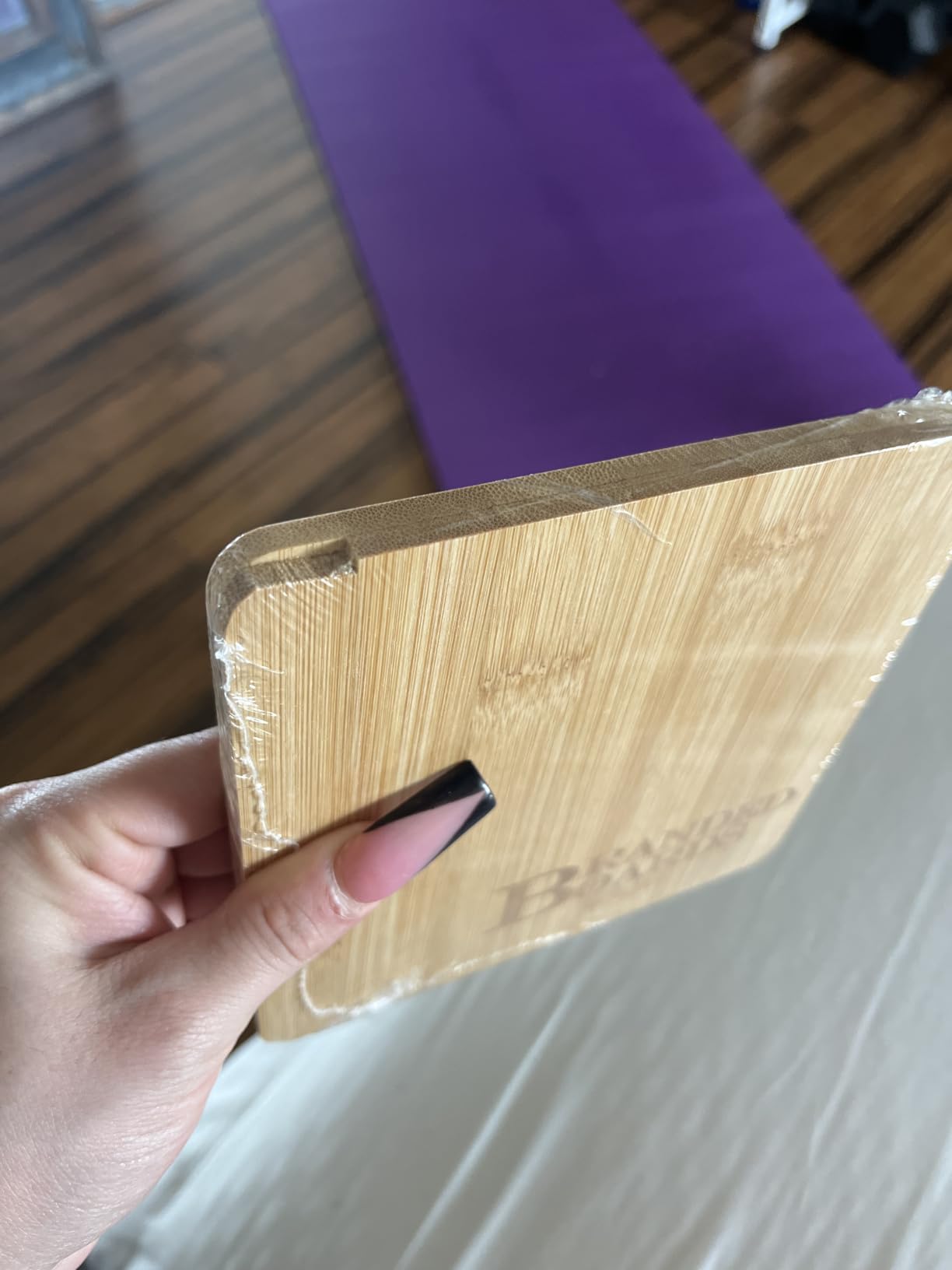 Small Mini All Natural Bamboo Cutting Board, Great for Apartments RV's Home Bar Charcuterie Backpacking Camping Bushcraft Dorm Rooms Picnics & Entertaining (2 Pack) customer photo 1