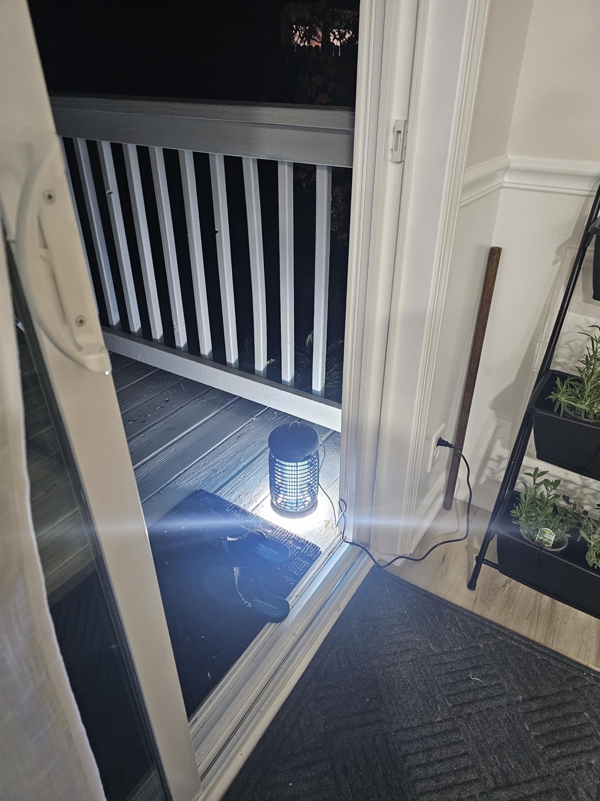 Endbug Bug Zapper, Bug Zapper Outdoor Indoor with LED Light, Electric Mosquito Zapper Fly Zapper, Waterproof Mosquito Killer Insect Zapper Fly Trap for Outside Patio Garden Backyard Home, Plug in customer photo 1