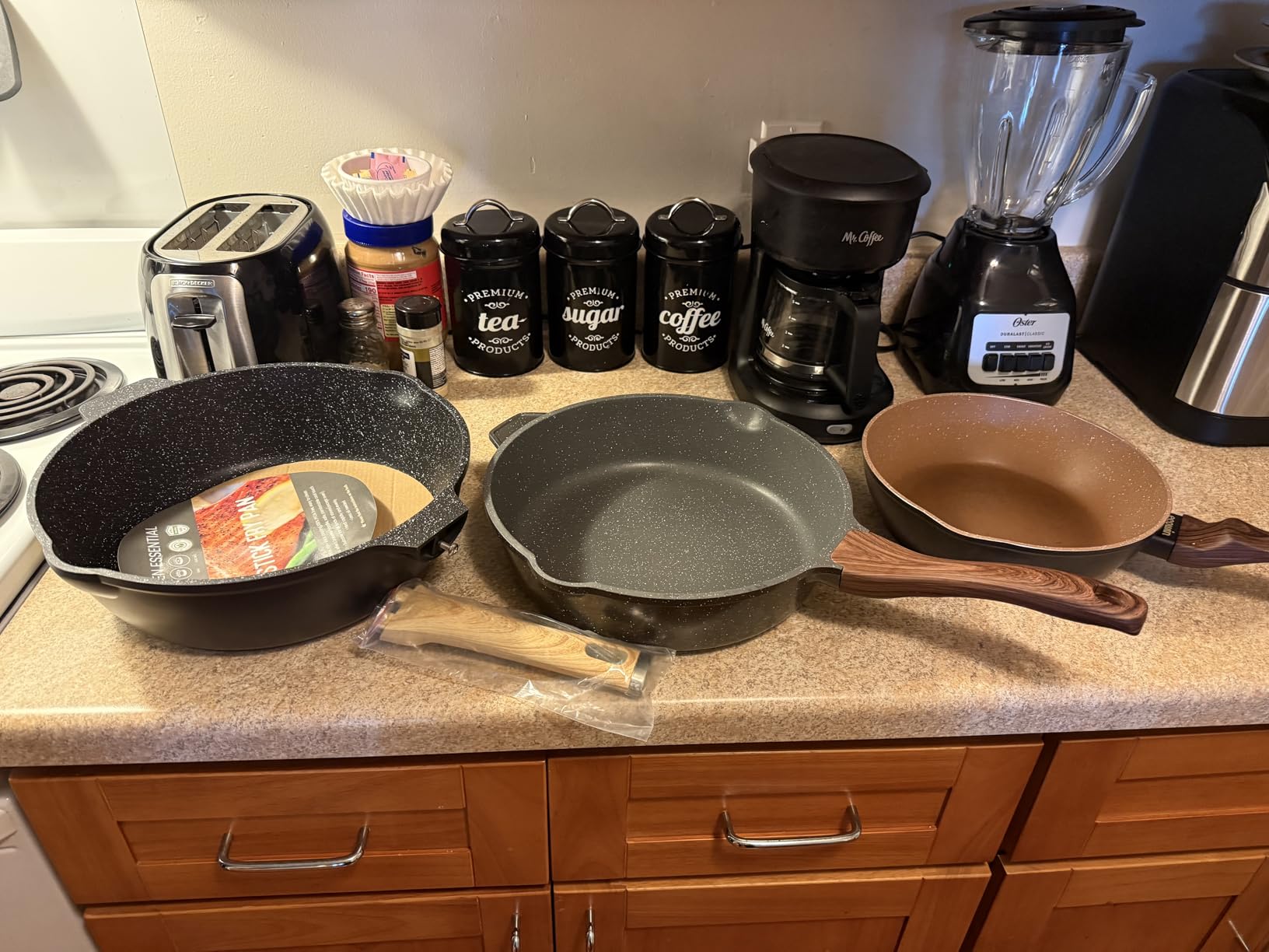 SENSARTE Nonstick Ceramic Saute Pan 12-Inch, 5QT Non-toxic Deep Frying Pan Skillet with Lid, Healthy No Teflon Cookware, Stay Cool Handle, Induction Compatible, PFAS Free customer photo 1