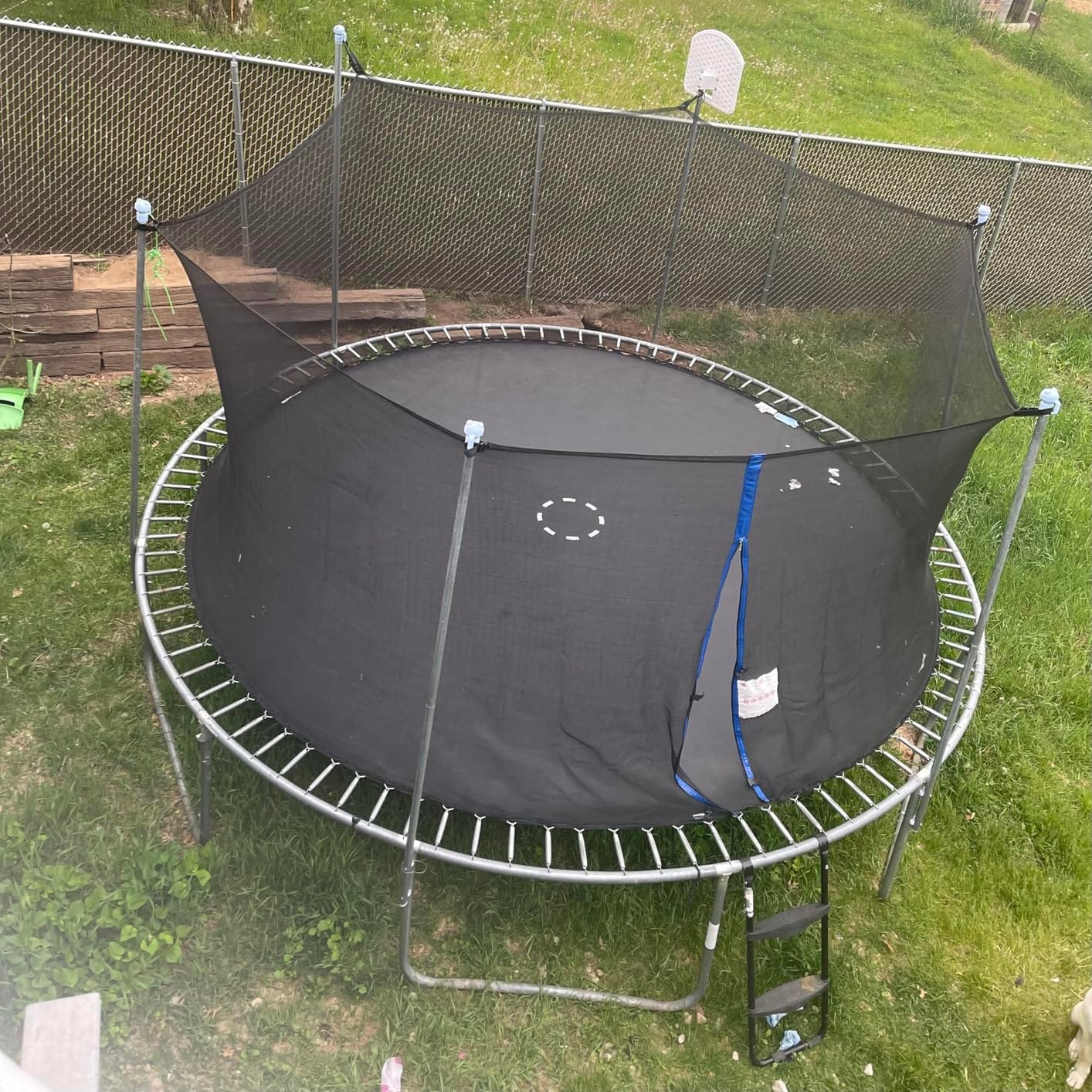 NONMON Trampoline Replacement Safety Net 12ft 13ft 14ft 15ft customer photo 1