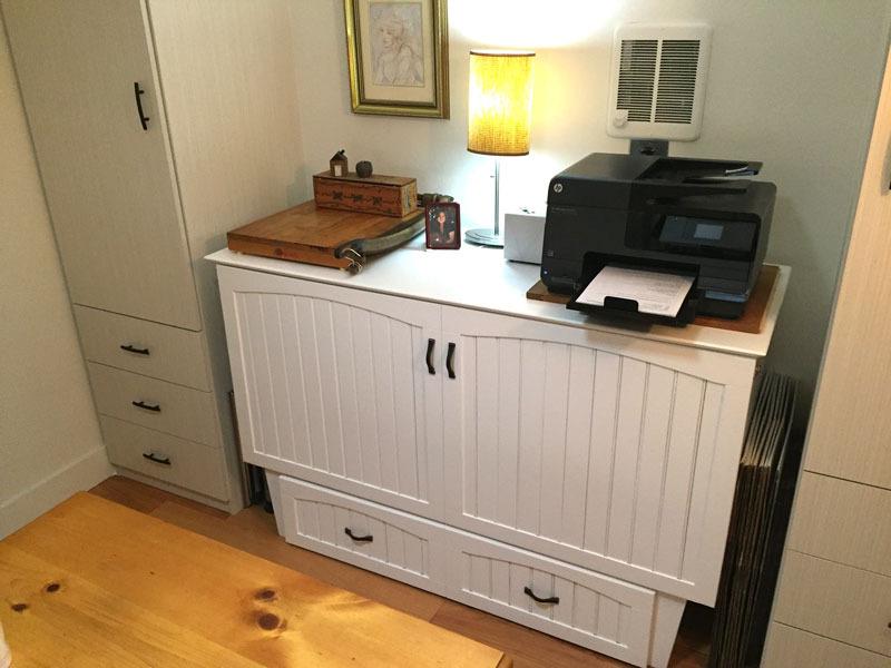 AFI, Nantucket Murphy Bed Chest Full with 6