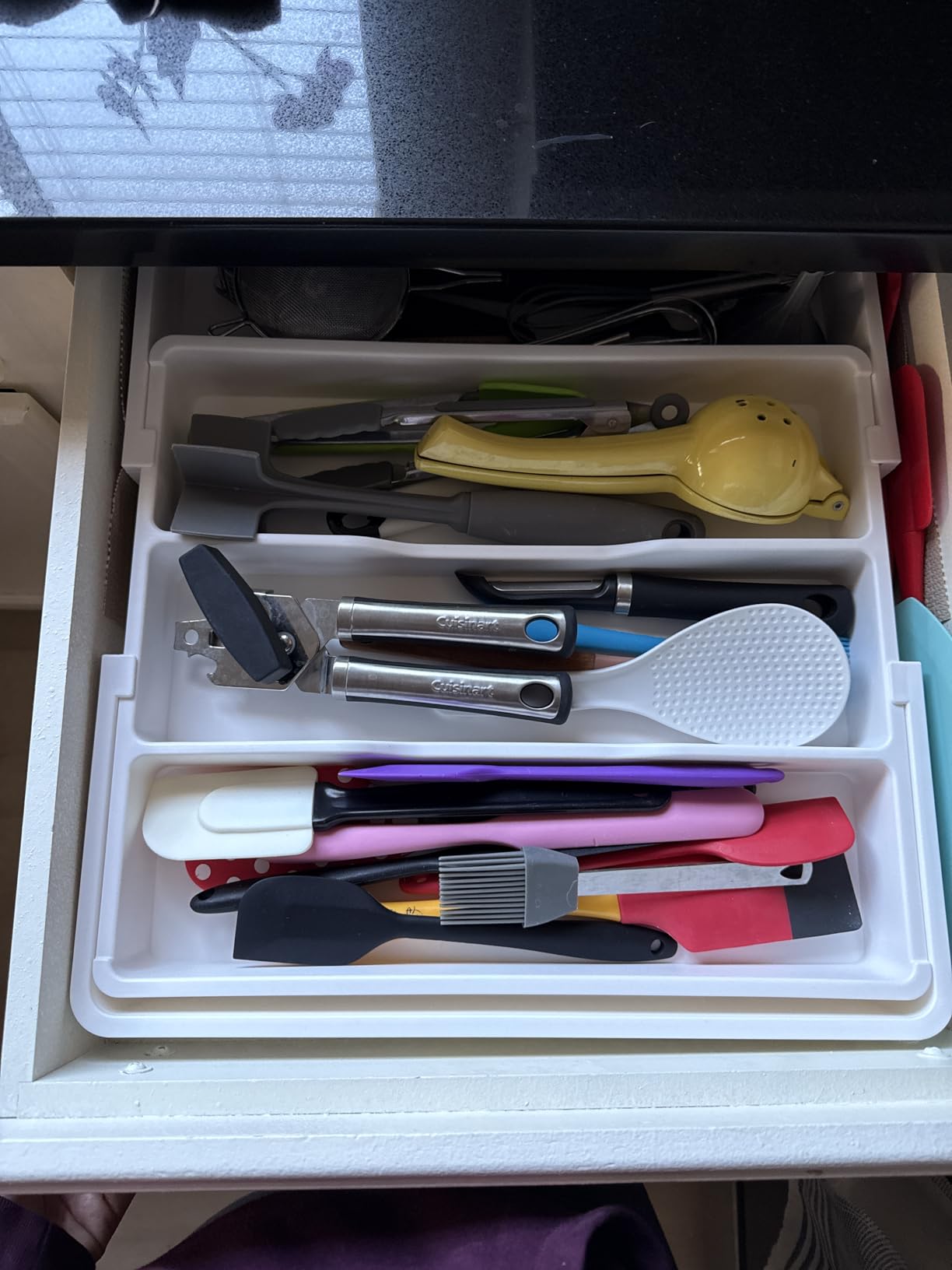 Lifewit Utensil Organizer for Kitchen Drawers, Expandable Utensil Tray customer photo 2