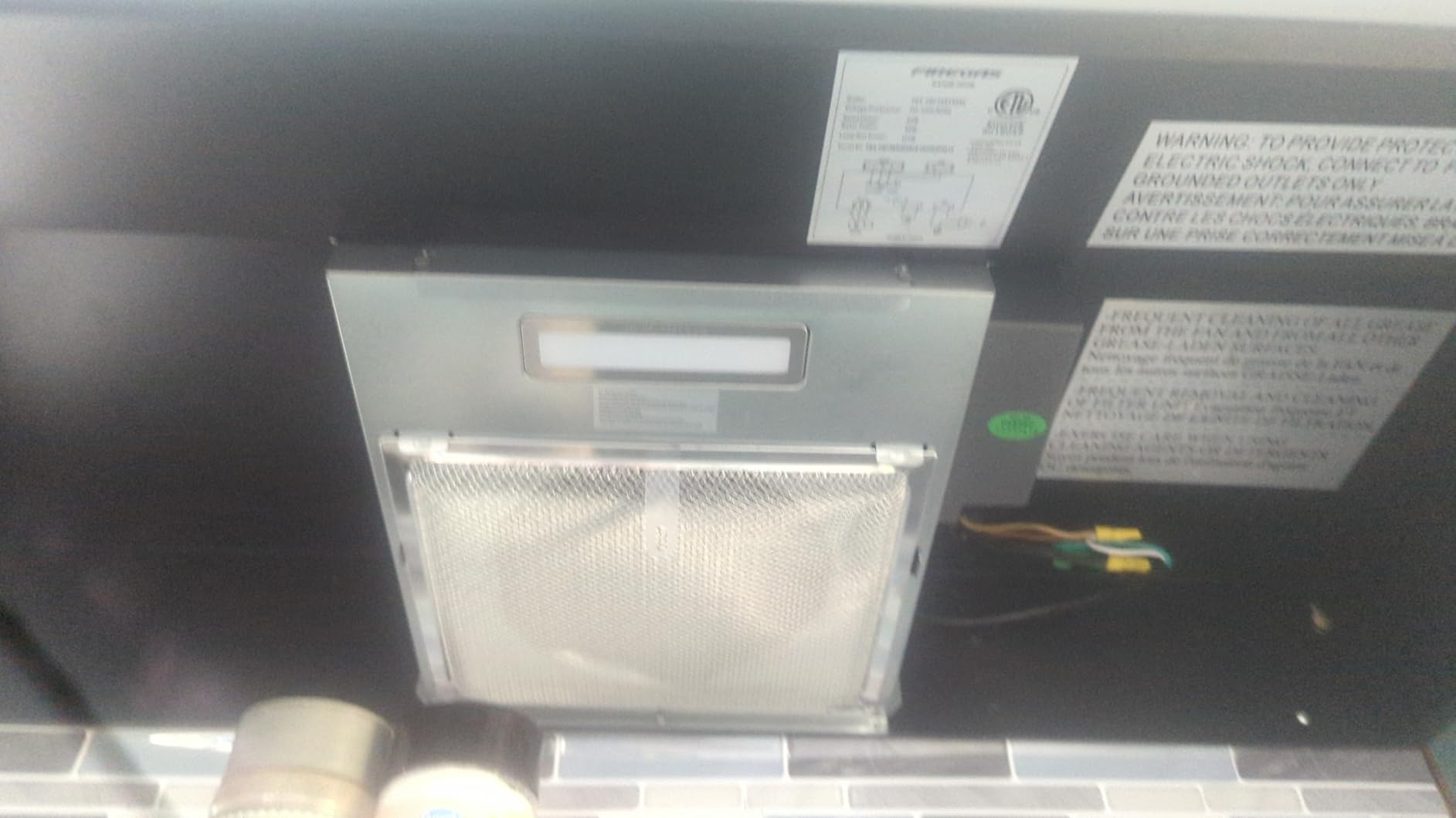 Range Hood 30 inch, Black Under Cabinet Range Hood, Ductless Range Hood customer photo 1