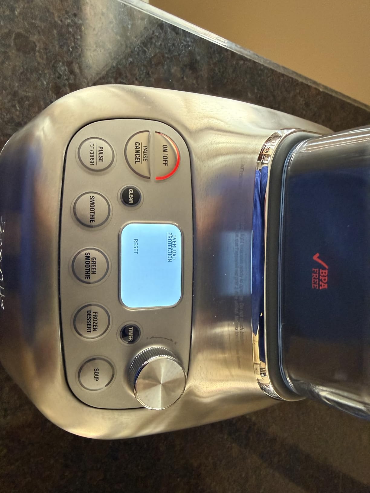 Breville BBL920BST Super Q Blender for Kitchens, Black Stainless Steel customer photo 2