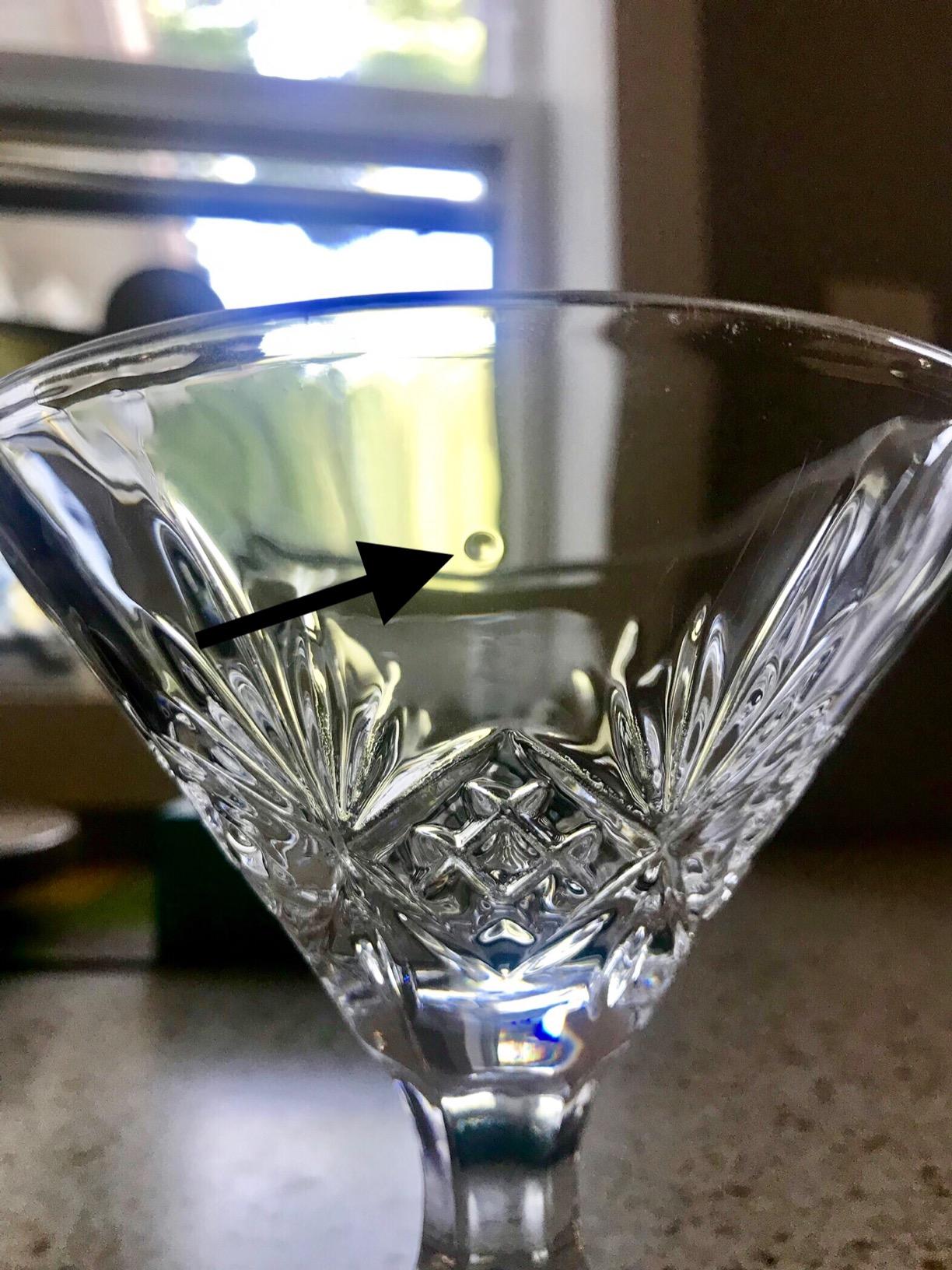 Godinger Martini Glasses, Cocktail Glasses, Martini Drinking Glasses, Crystal Cocktail Glass Set - Dublin Collection, Set of 4 customer photo 2