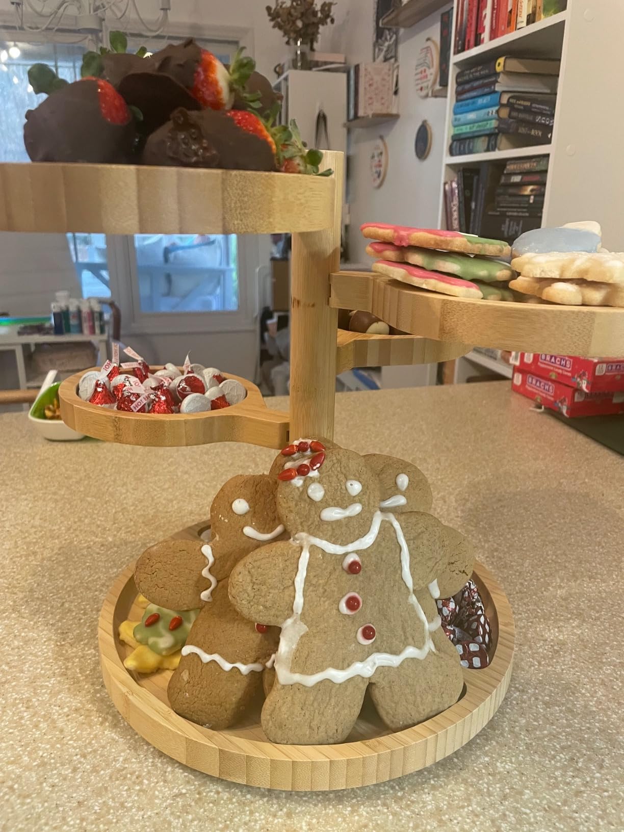 Beautiful Gift Bamboo Charcuterie Boards: Well-Made Sturdy, Love Design customer photo 2