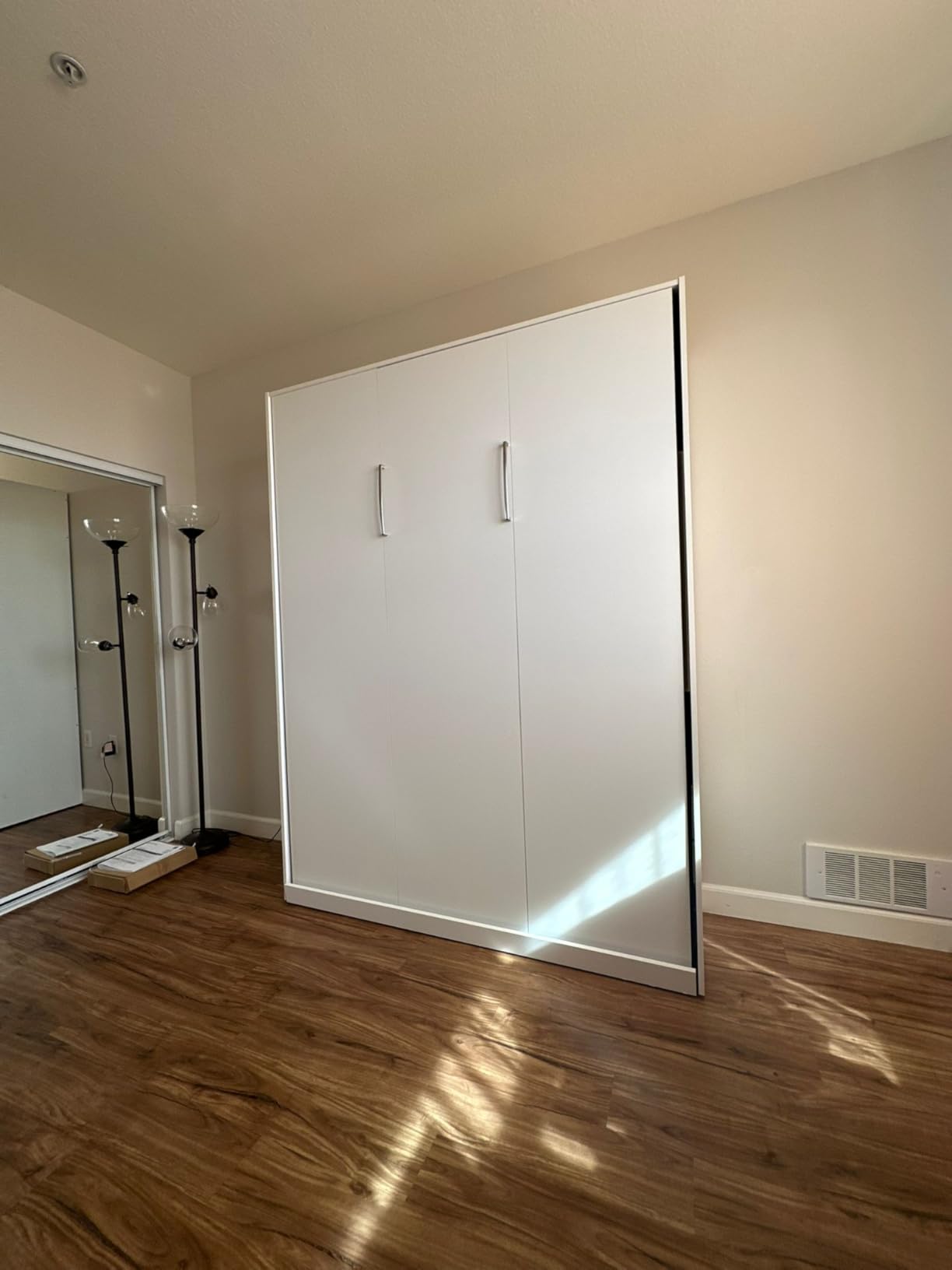Bestar Queen Murphy Bed, White, Claremont, 65W customer photo 2
