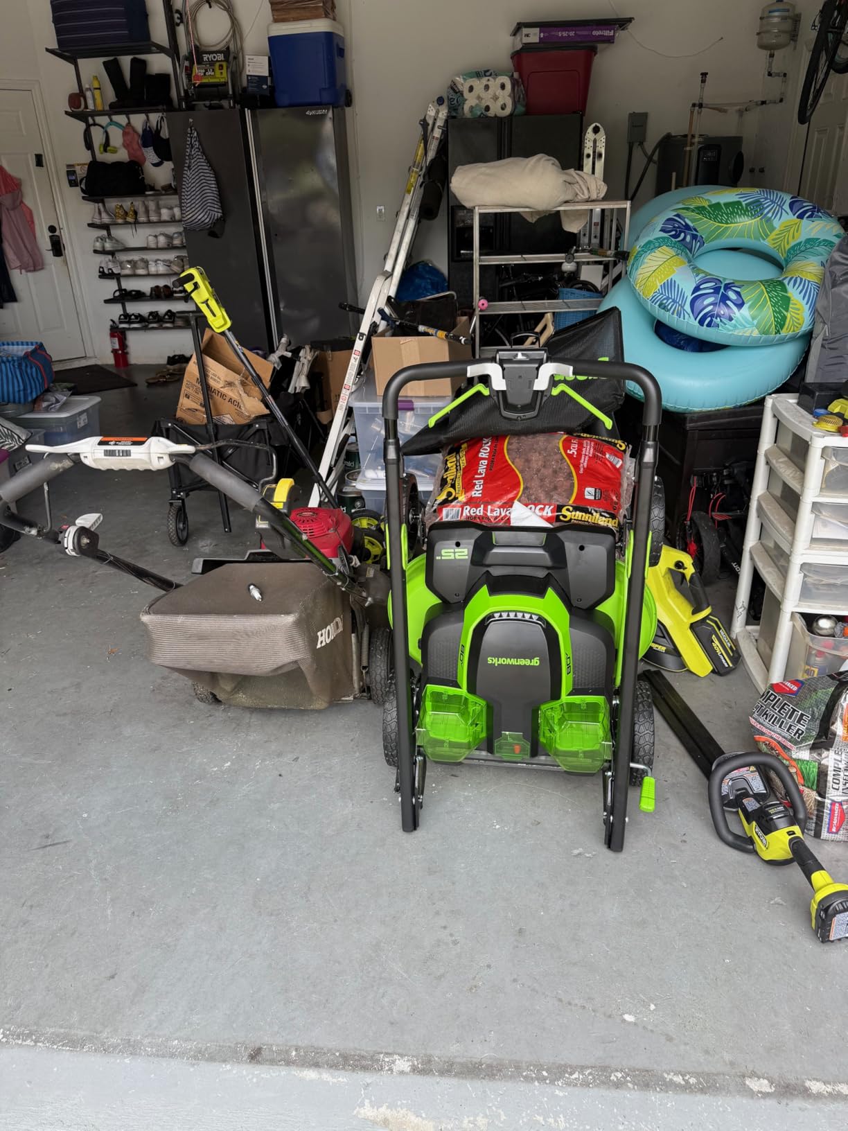 Greenworks 80V 25in Self-Propelled Lawn Mower, 4.0 Ah Battery and Charger customer photo 1
