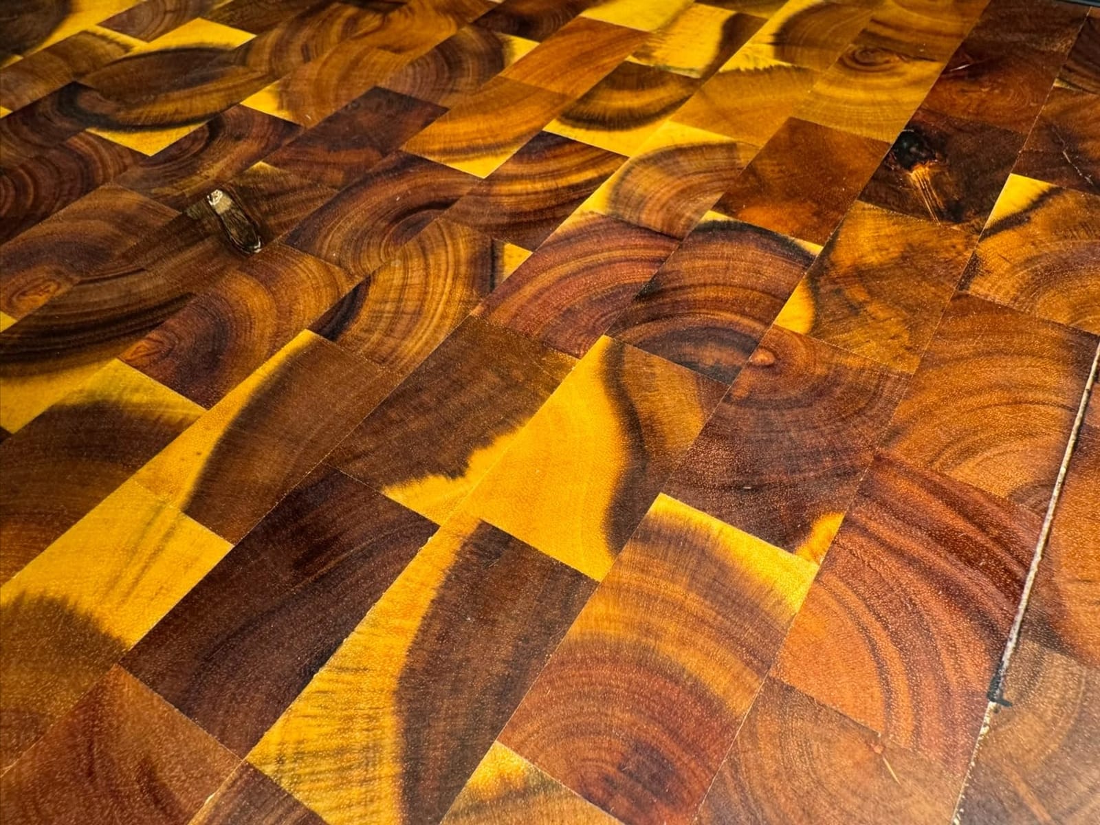 HOMESTEAD End Grain Acacia Wood Cutting Board 23x18x1.5, Reversible Butcher Block Board for Kitchen with Deep Juice Groove, Handles, Knife-Friendly Surface for Meat Chopping and Charcuterie Serving customer photo 1