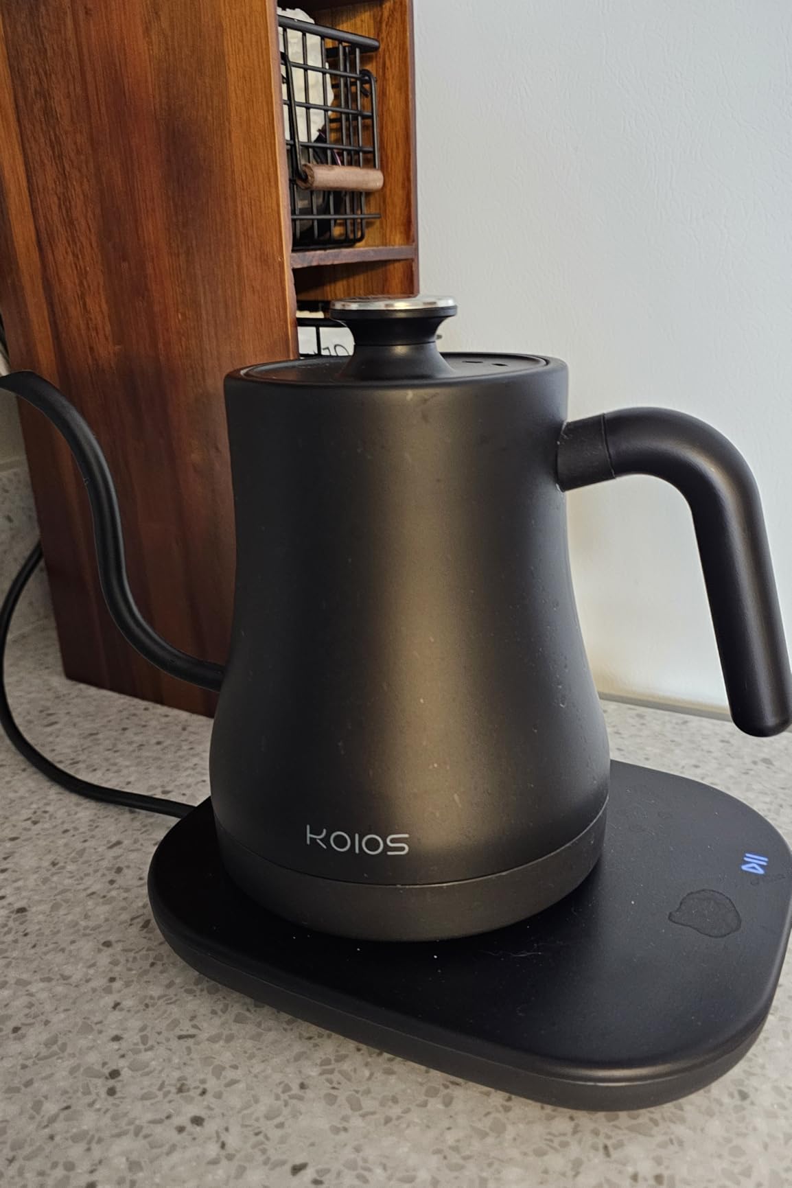 KOIOS Gooseneck Electric Kettle, ±1℉ Temp Control, Mute Mode, 4H Keep Warm customer photo 2
