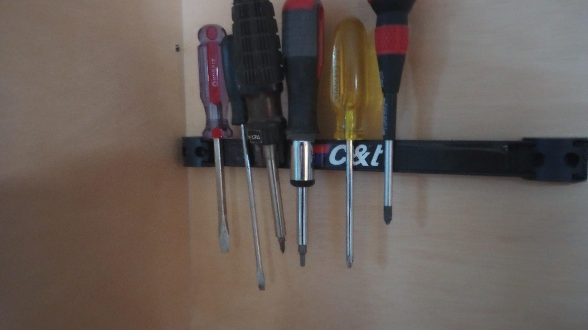 Magnetic Storage Organizer Tool Holder, Magnetic Tool Holder Strip, 6-Pack customer photo 2