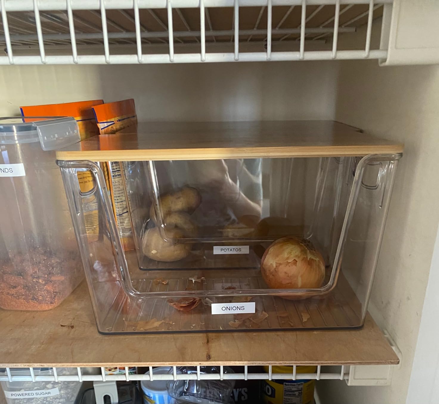 Pantry Organizers Onion Potato Storage Bins customer photo 1