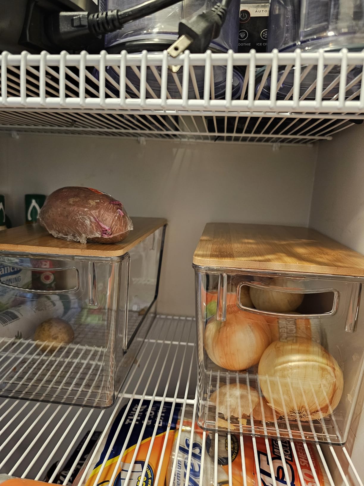 Pantry Organizers Onion Potato Storage Bins customer photo 2
