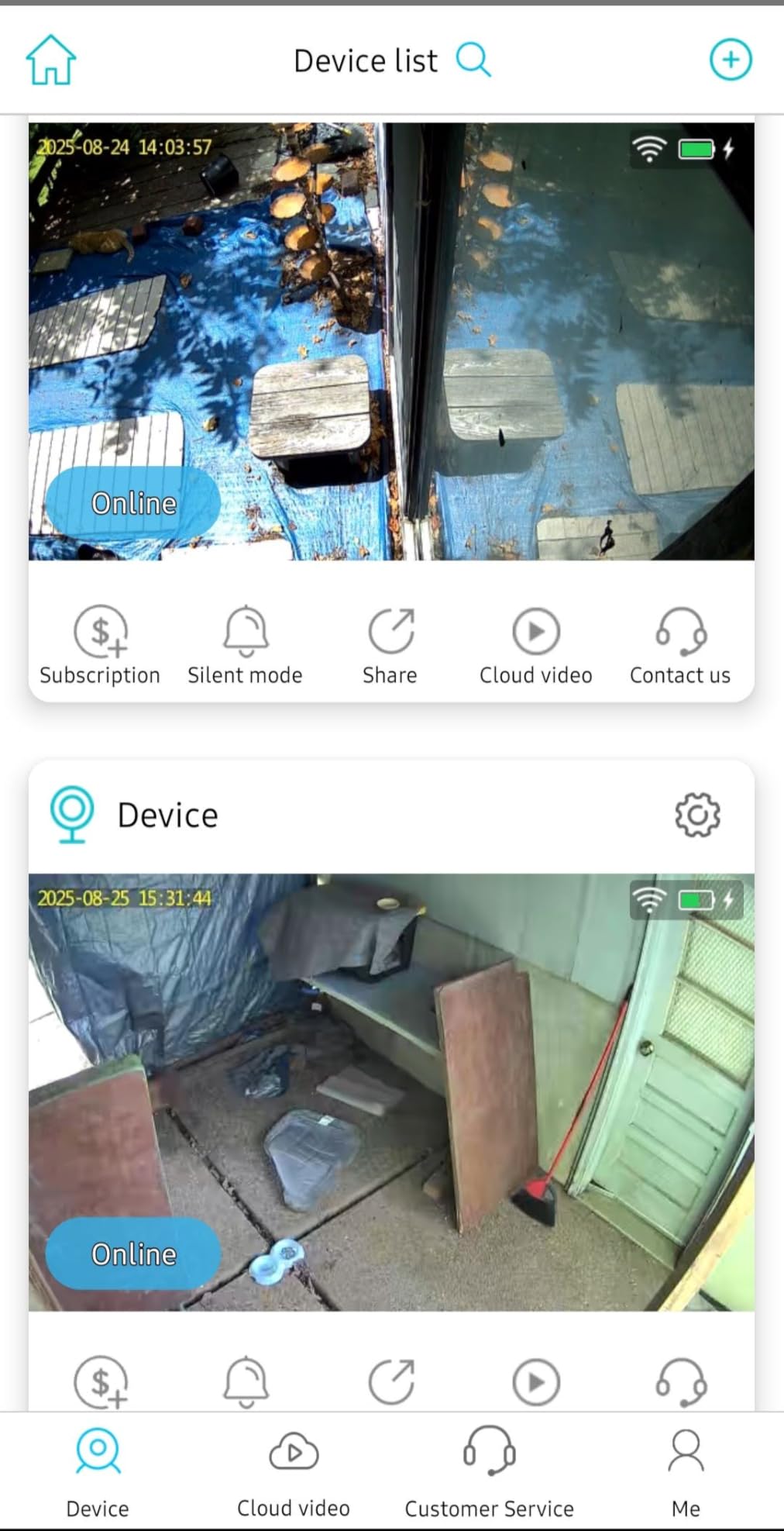 4G LTE Cellular Solar Security Camera Wireless Outdoor, 2 PCS 360°Live View customer photo 2
