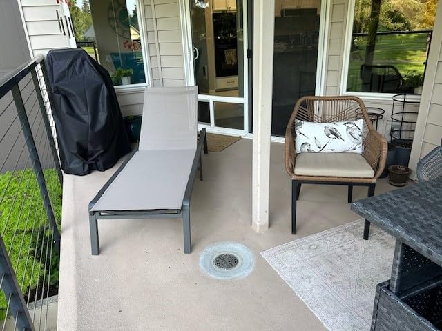 Ciokea Aluminum Chaise Lounge Ourdoor - Foldable & Assemble Free Outdoor Lounge Chair with 5 Adjustable Backrest, Patio Lounge Chair for Outside Poolside Beach Pool, Khaki customer photo 2