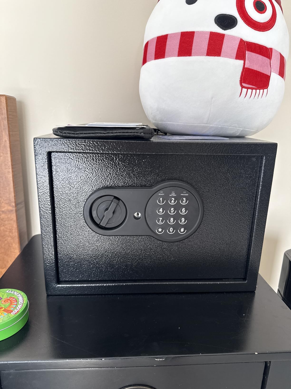 Mitlvge 23.62'' Tall Extra Large Home Safe Box, Safe with Fireproof Waterproof Document Bag, Digital Keypad and 3 Removable Steel Shelves, Security Box for Money Medicines Jewelry Valuables customer photo 2