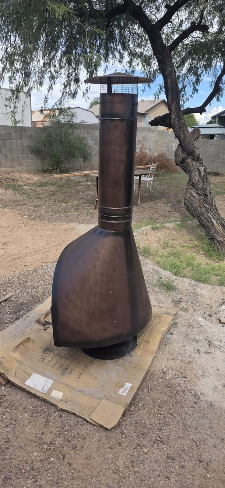 9 Inch Round Chimney Cap,Adjustable Roof Cap for Vents,Chimney Cap with Screen in Stainless Steel,Round Rain Cap for All-Round Chimney Protection,Round Roof Rain Chimney Cover,9 Inch Round Chimney Cap customer photo 2