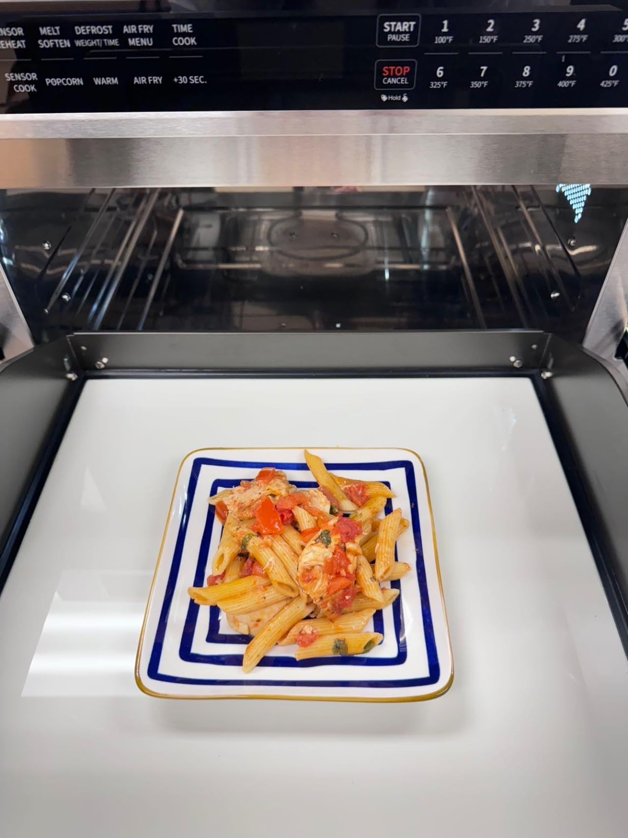 Zephyr 24 inch Built In Drawer Microwave Oven Under Cabinet - Integrated, Wall Mount, Under Counter Pull Out Microwave Drawer 1.2 cu ft, Preset Cooking Options, Easy Clean Coating, 1000W customer photo 2