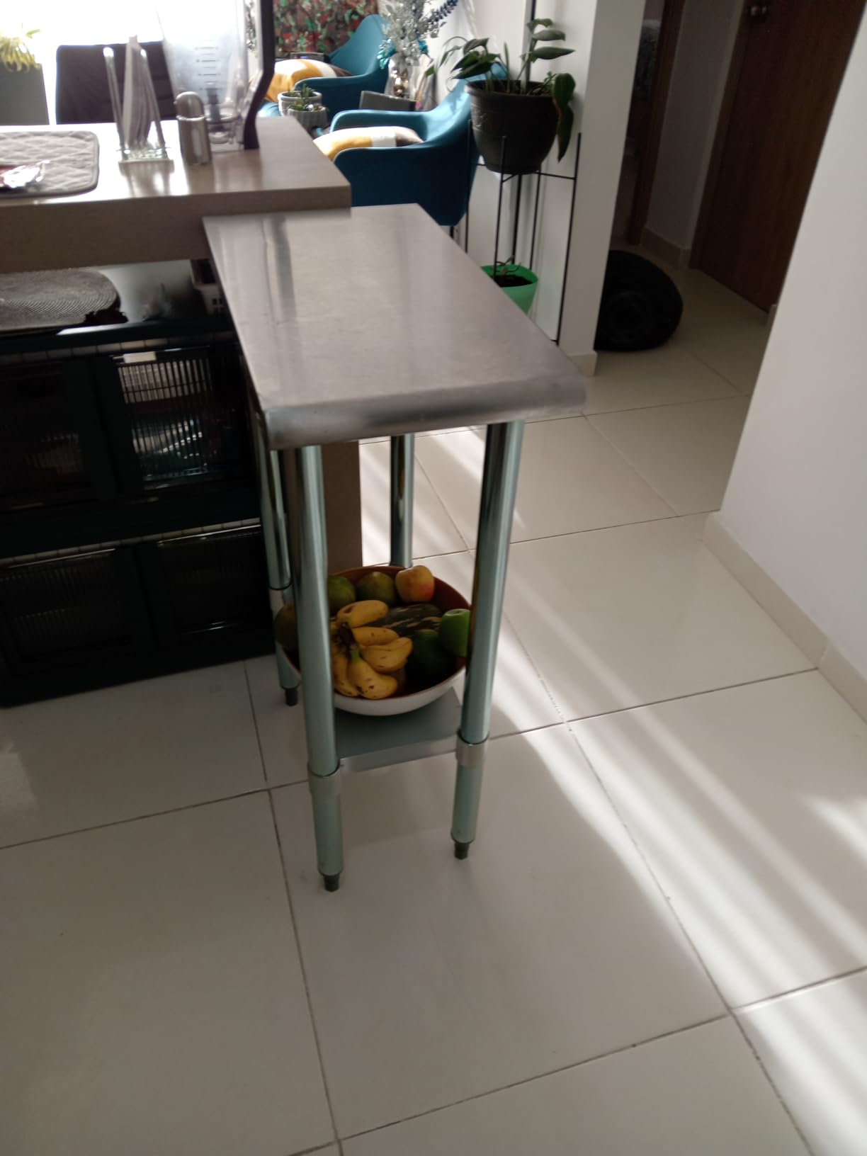 STABLEINK Stainless Steel Table with Undershelf 48x24 Inches 4ft for Prep customer photo 2