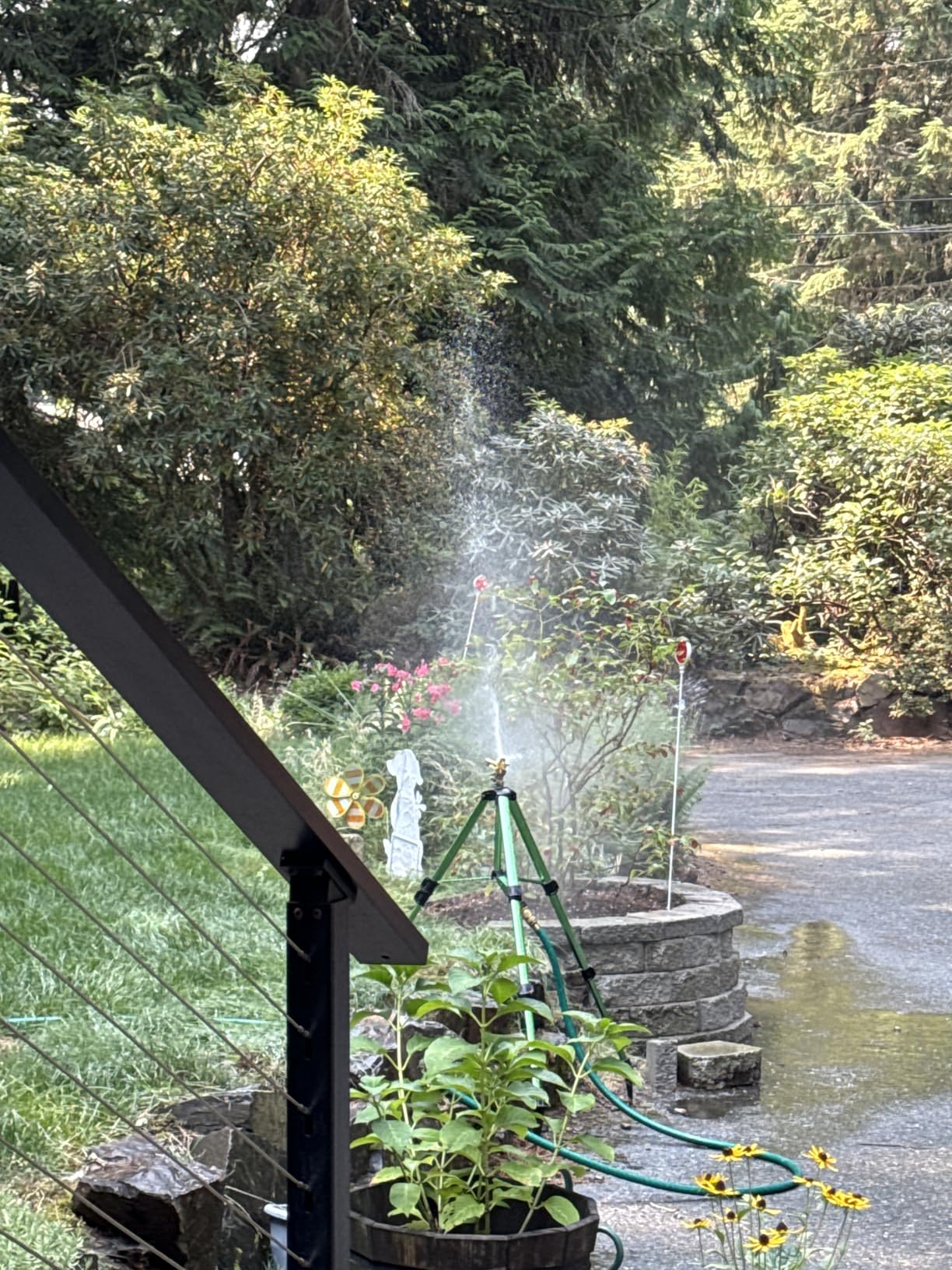 Triumpeek 2 Pack Impact Sprinkler on Tripod Base with Stakes customer photo 2