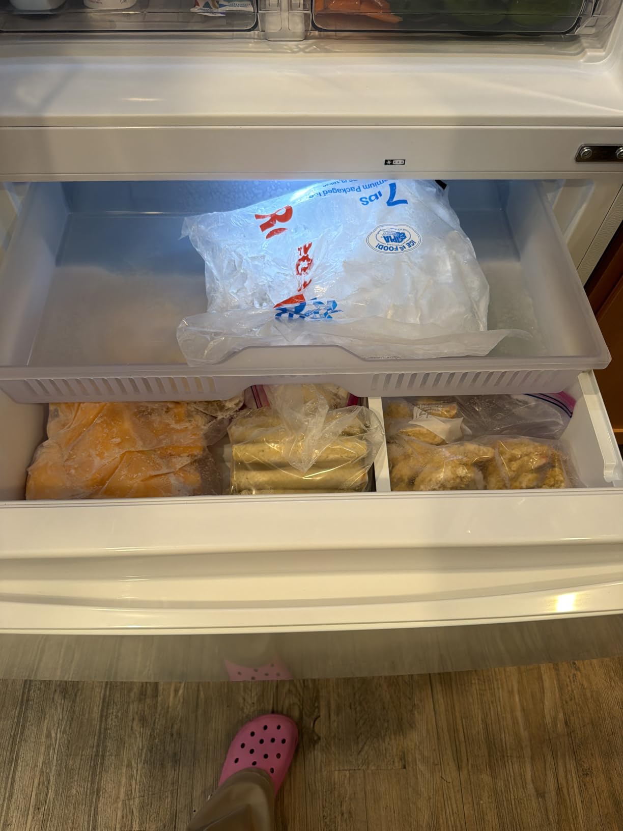 Commercial Cool 18.9 Cu. Ft. French Door Refrigerator, 33 Inch Wide Refrigerator with 2 Bottom Mount Freezer Drawers, Frost Free, LED Lighting, Digital Temperature Control, CCRF1890KS, Stainless Look customer photo 1