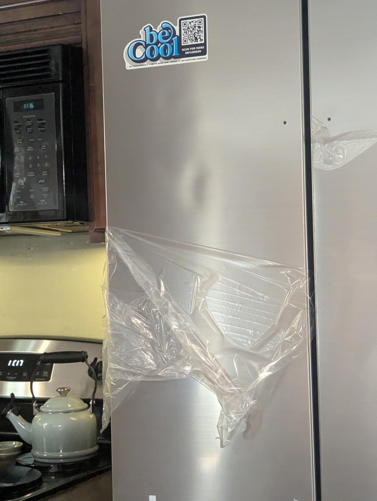 BLACK+DECKER 10 Cu. Ft. Upright Freezer, BUF1000LB, Black customer photo 1