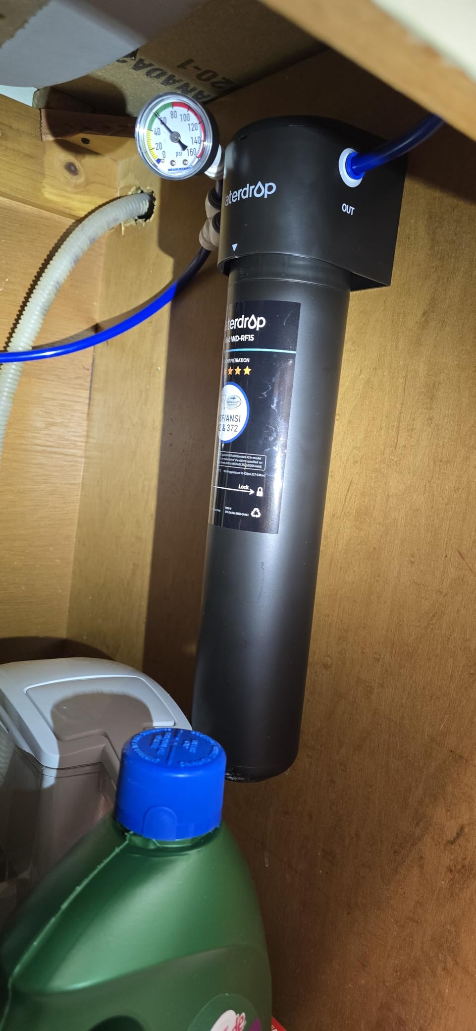 Waterdrop UA-5Y 5-Year Under Sink Water Filter System, Ultra Long Life customer photo 1