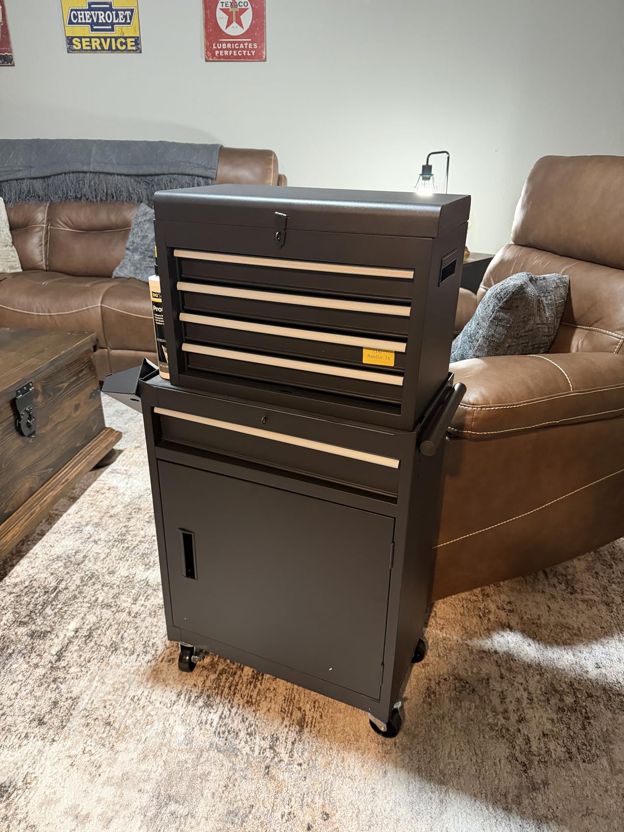 AirWire 5-Drawer Rolling Tool Chest Black customer photo 2