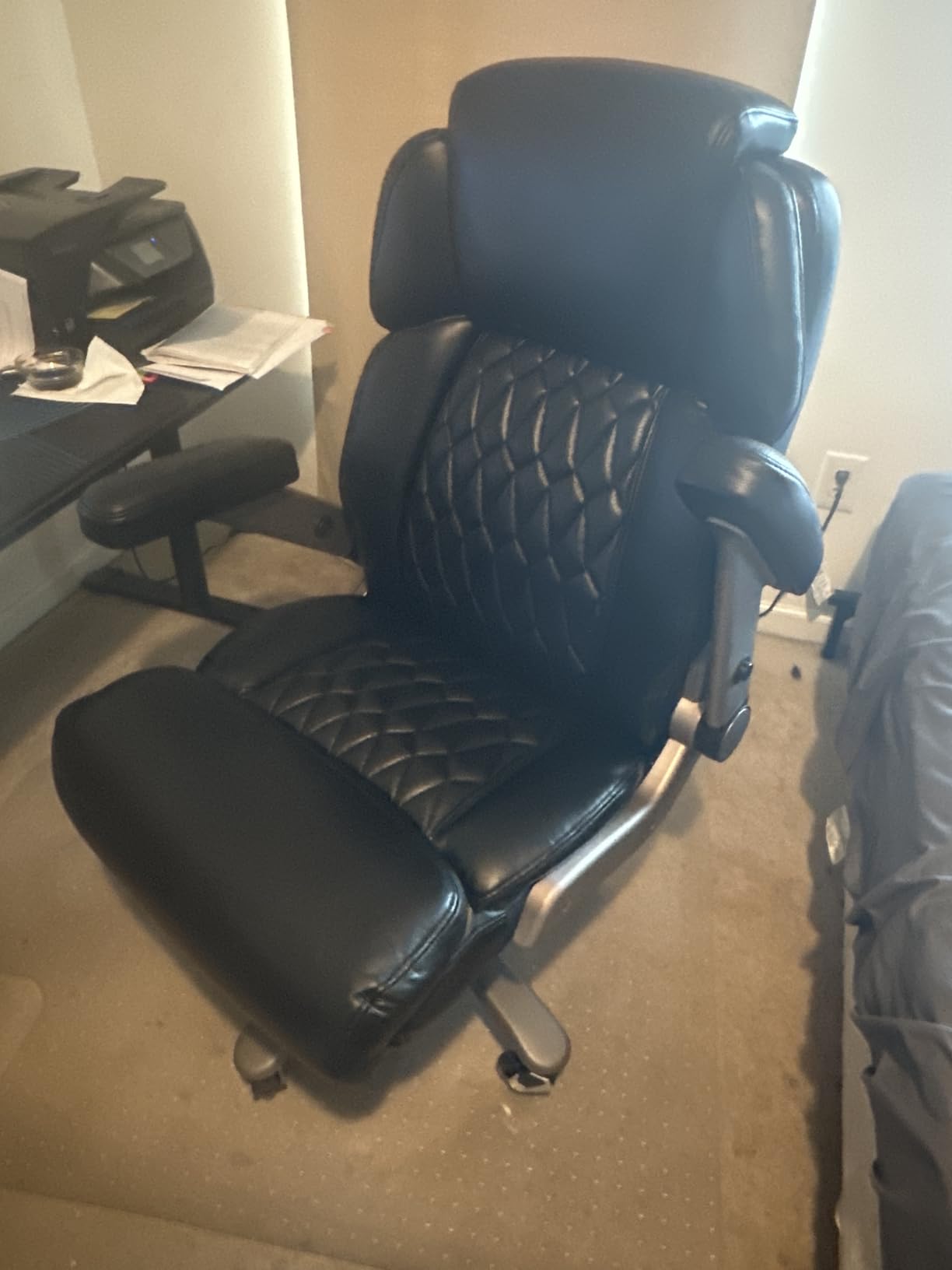 Big and Tall Office Chair 700lbs, Ergonomic High Back Computer Desk Chair customer photo 2
