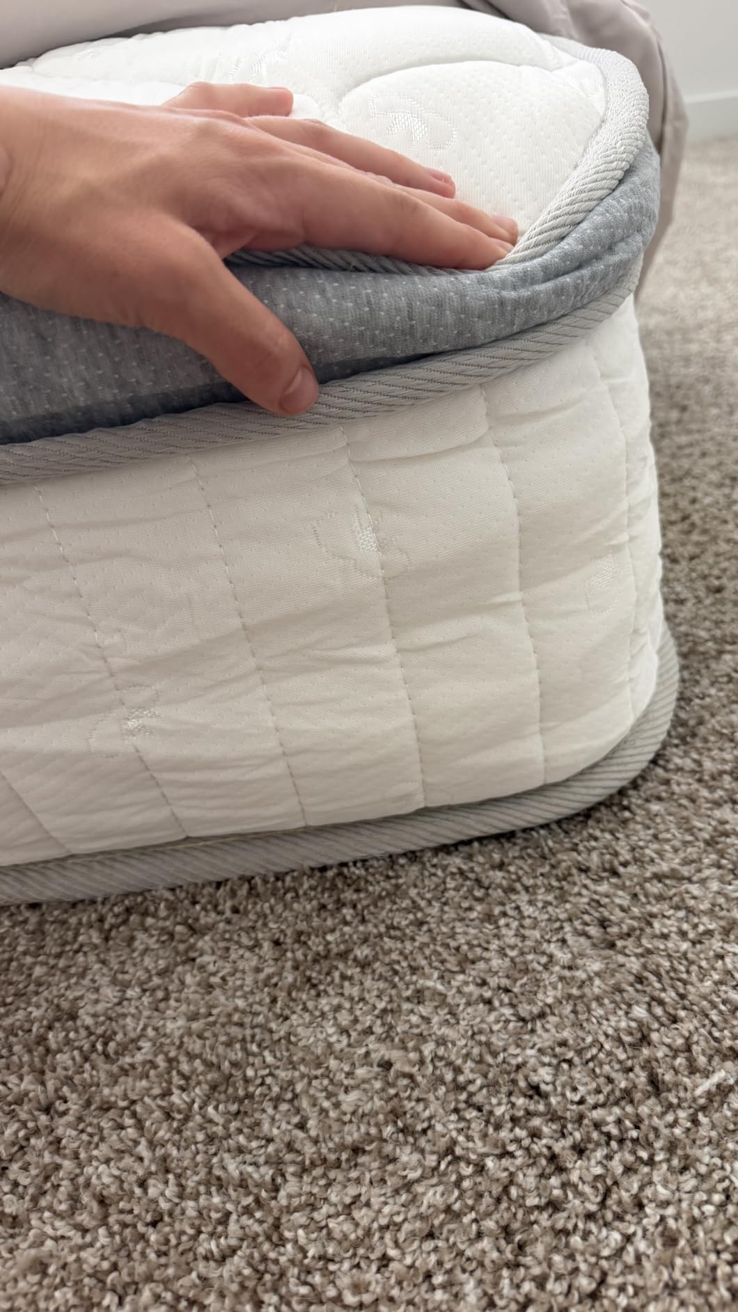 Neo Sleep King Size 12Inch Cooling Gel Memory Foam Mattress Pressure Relief customer photo 1