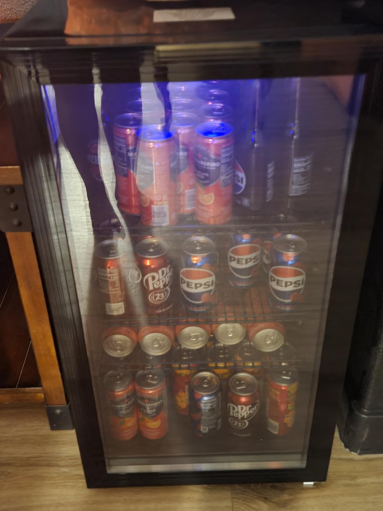 Manastin Beverage Refrigerator, 2.47 Cu.Ft Mini Fridge Beverage Cooler customer photo 1