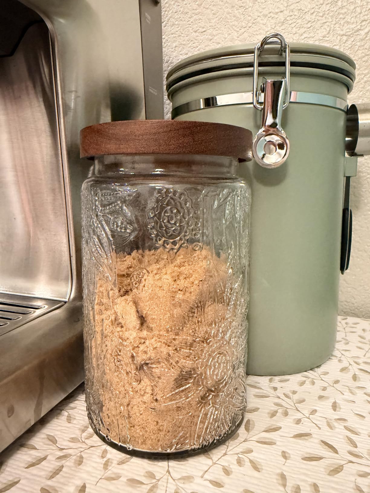 Adodeen Glass Storage Containers With Lids, Glass Jars With Lids, 32OZ customer photo 1