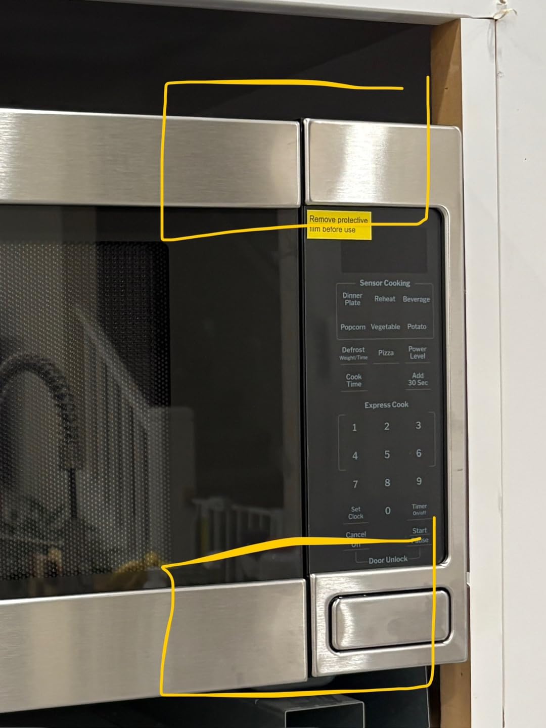 GE Countertop Microwave Oven, 1150 Watt, 1.6 Cu. Ft., Stainless Steel customer photo 1