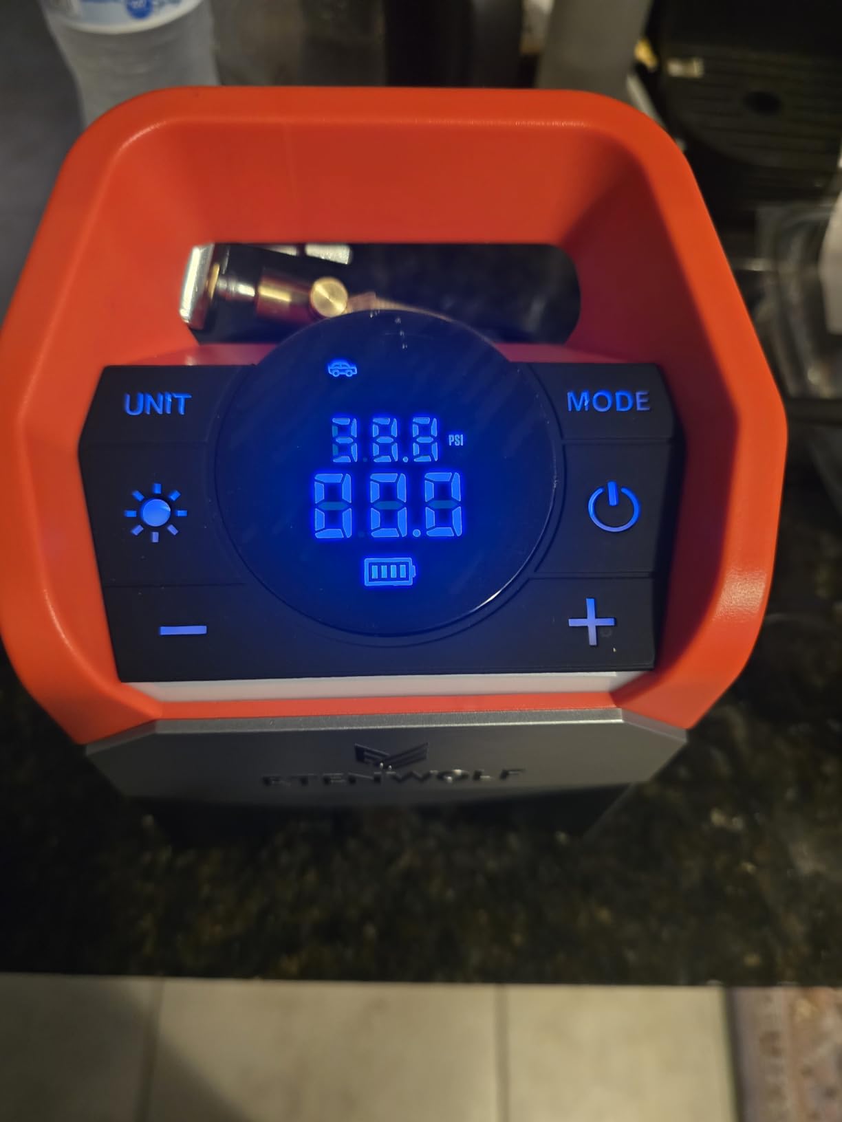 ETENWOLF Zephyr S5 Heavy-Duty Tire Inflator Portable Air Compressor customer photo 2
