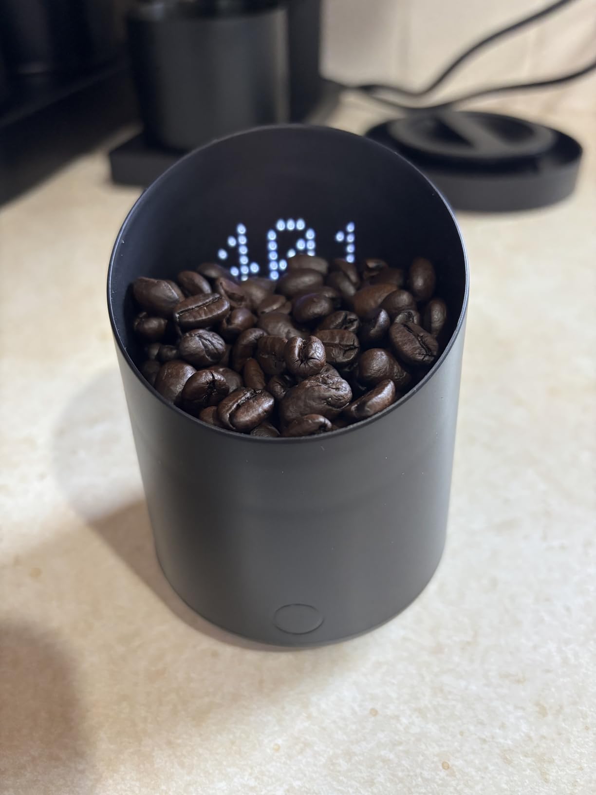 Subminimal SubScale Digital Dosing Cup with LED Display - Black customer photo 2