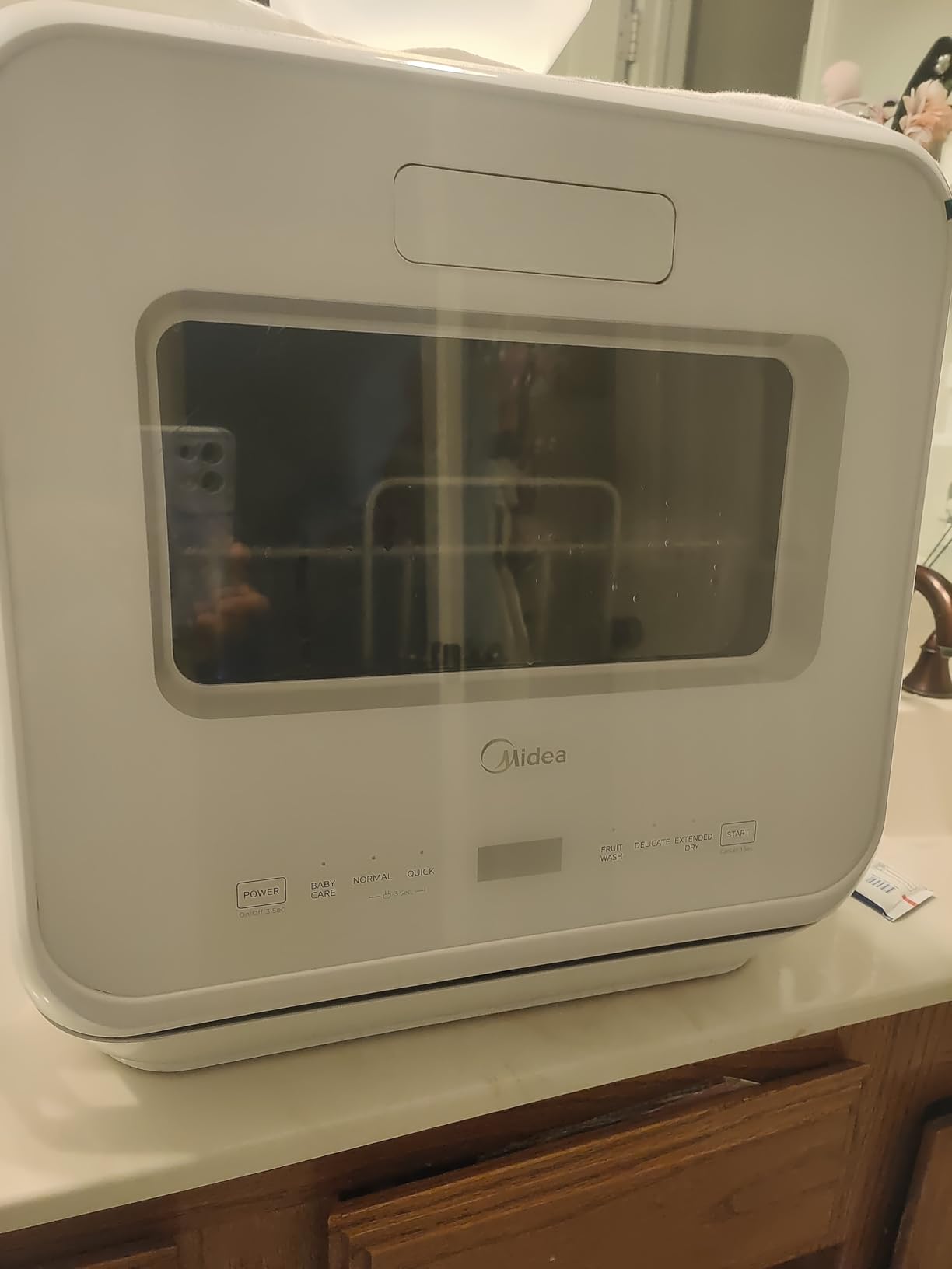 Midea Countertop Dishwasher with 1.32Gal Tank, Baby Care, 5+1 Programs customer photo 1