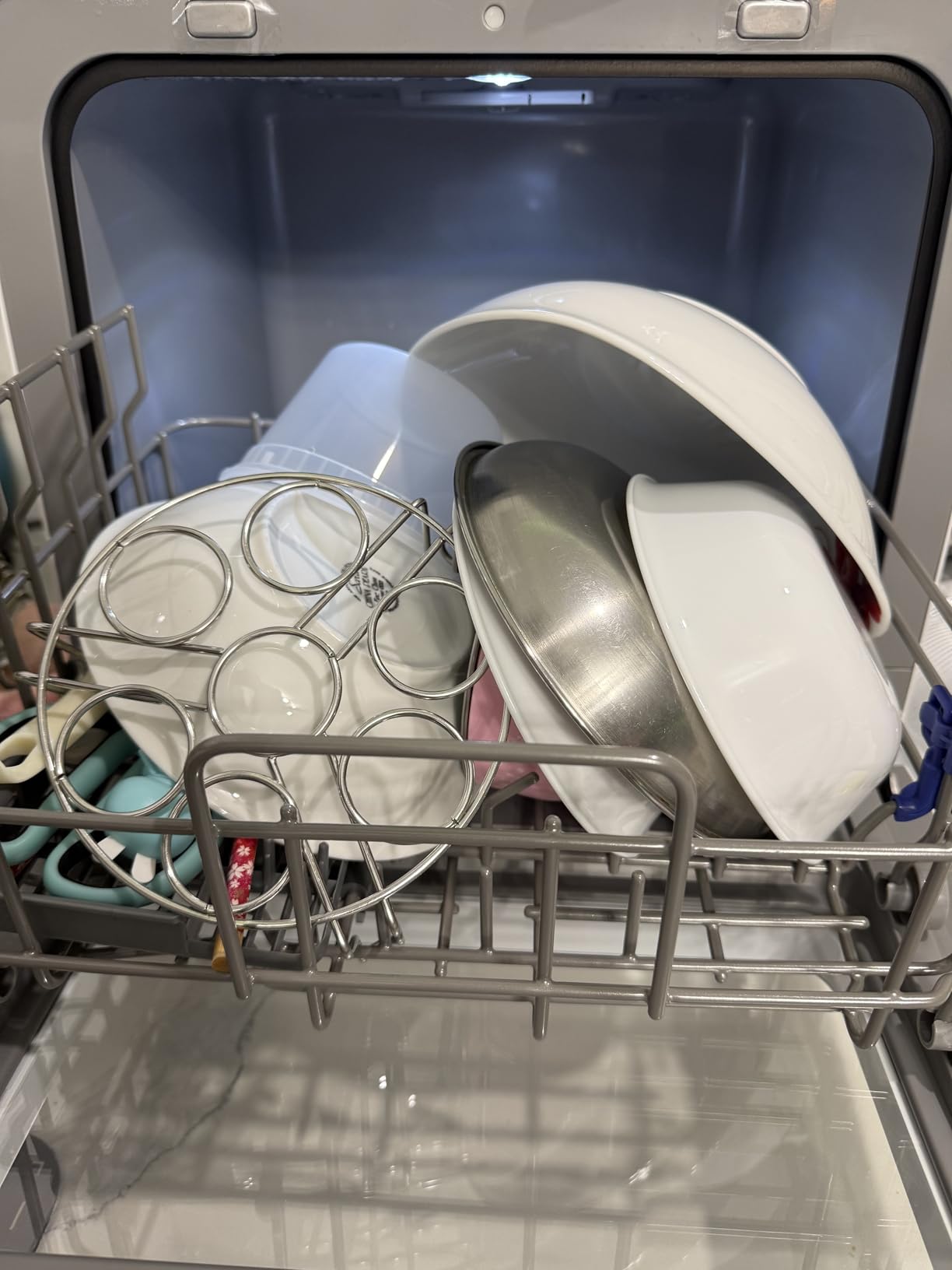 Midea Countertop Dishwasher with 1.32Gal Tank, Baby Care, 5+1 Programs customer photo 2