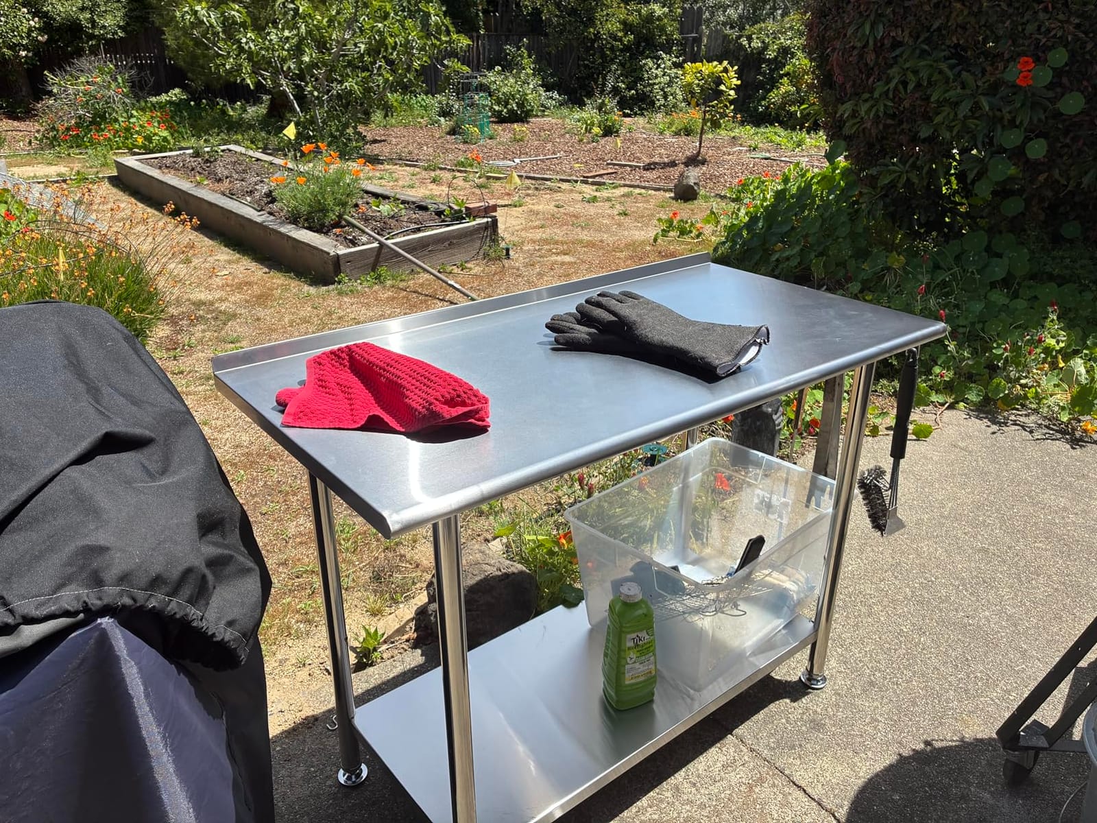 Atelicf NSF Stainless Steel Prep Table 24X48 inch with Backsplash customer photo 2
