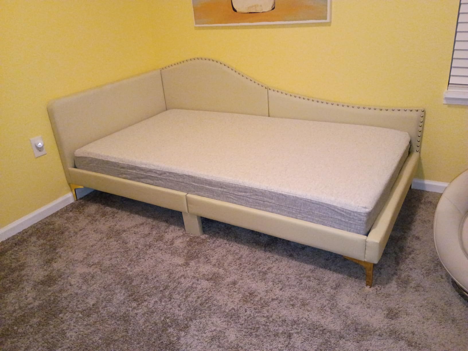LIFEMENT 6 Inch Twin Mattress for Kids, Bamboo Cover Memory Foam Bed customer photo 1