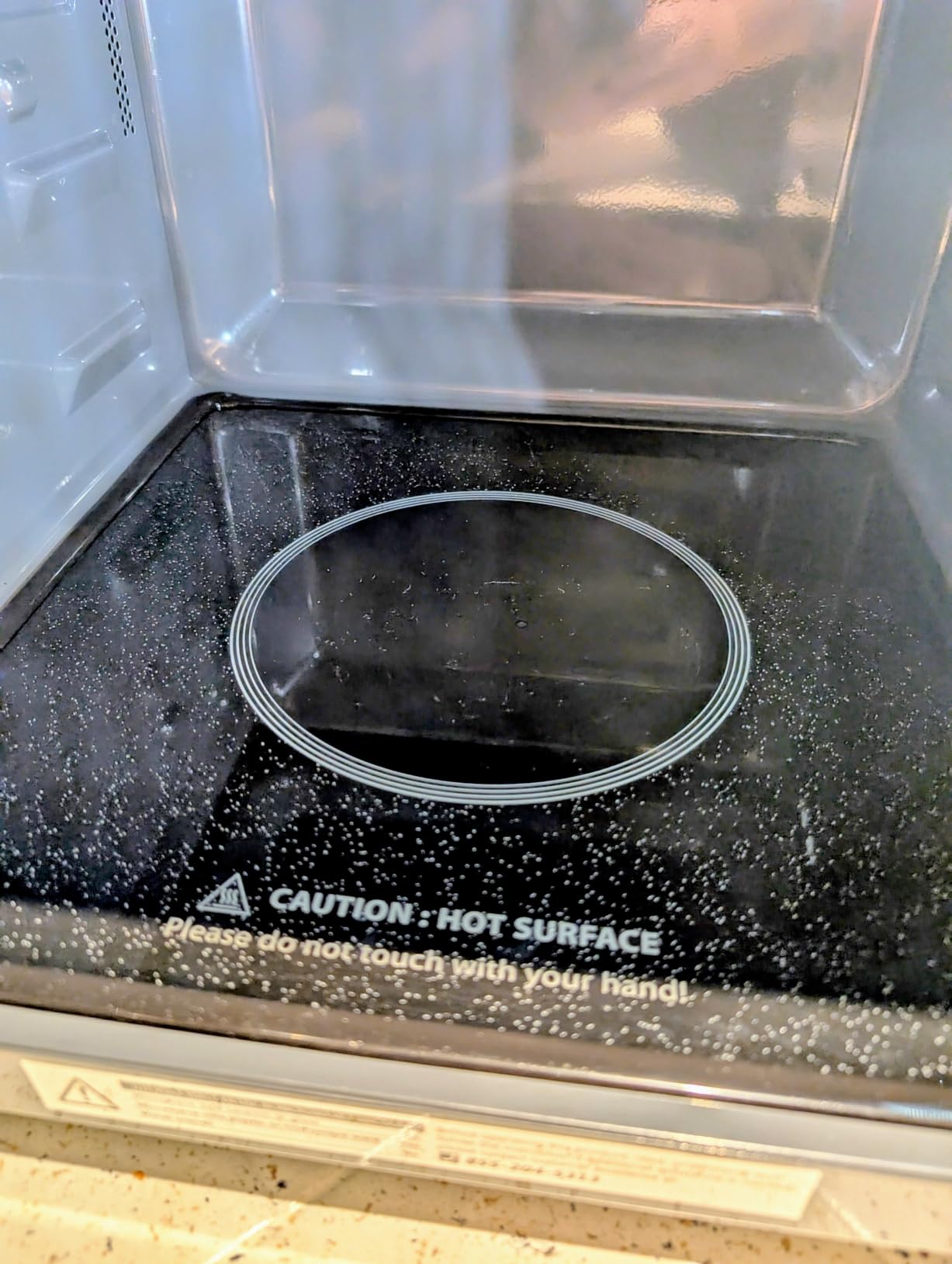 TOSHIBA Countertop Microwave Oven with Smart Sensor, 1.1 Cu.Ft, 1000W customer photo 2