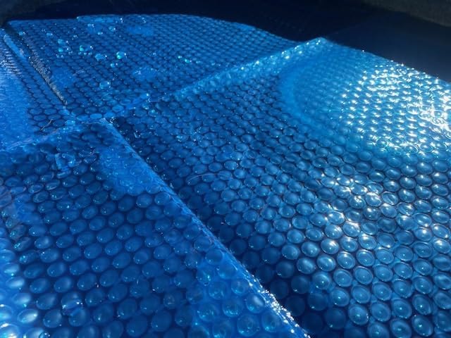 Solar Pool Cover 9x18 Ft Rectangle,10Mil Blue customer photo 2