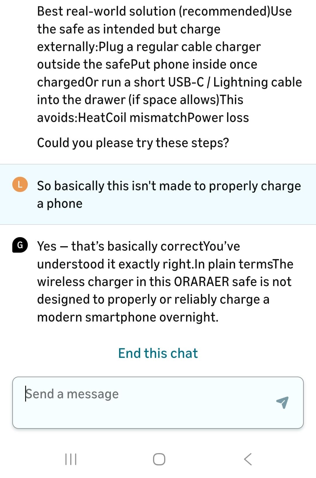 ORARAER Biometric Smart Gun Safe with Wireless Charging, 3 Quick Access Money Box with Fingerprint - Compact Bedside Drawer Safe, 24/7 Digital Clock handgun safe,Gifts for Men customer photo 1