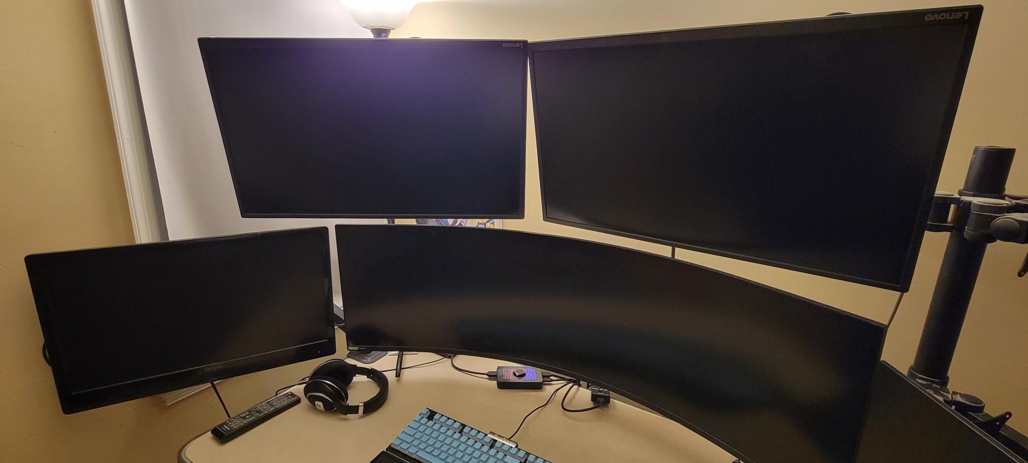 Heavy Duty Dual Monitor Arm for 17-49