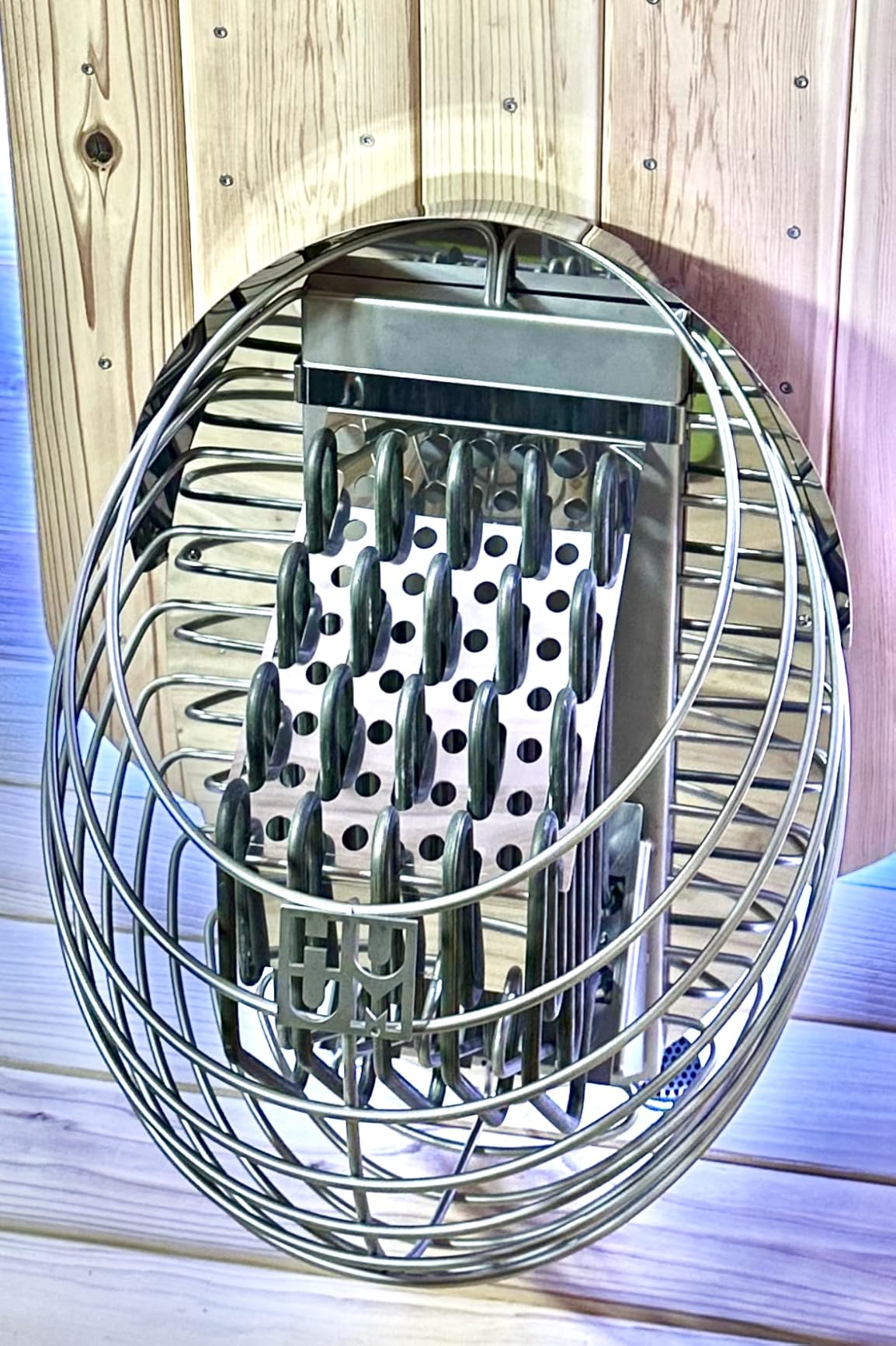 HUUM Drop Series Sauna Heater with UKU WiFi Control Bundles (Sauna Stones Inlcuded) (9kW - WiFi - Black) customer photo 2