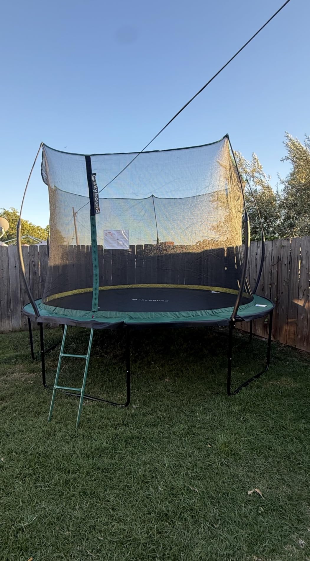 SkyBound 14 FT 12 FT 10FT 8FT 6FT Springless Trampoline for Kids and Adults - Recreational Trampolines with AntiRust Coating - Bungee Cords Outdoor Trampoline for Kids - No-Gap Design Zipper System customer photo 2